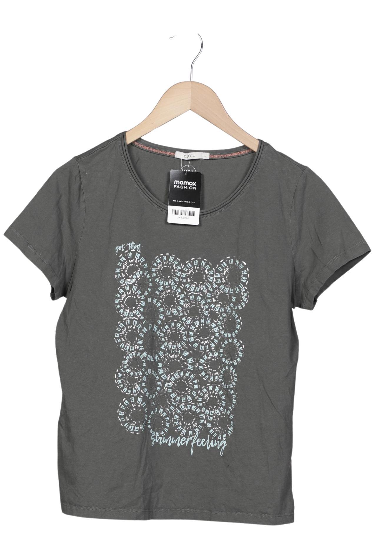 

Cecil Damen T-Shirt, grün, Gr. 42
