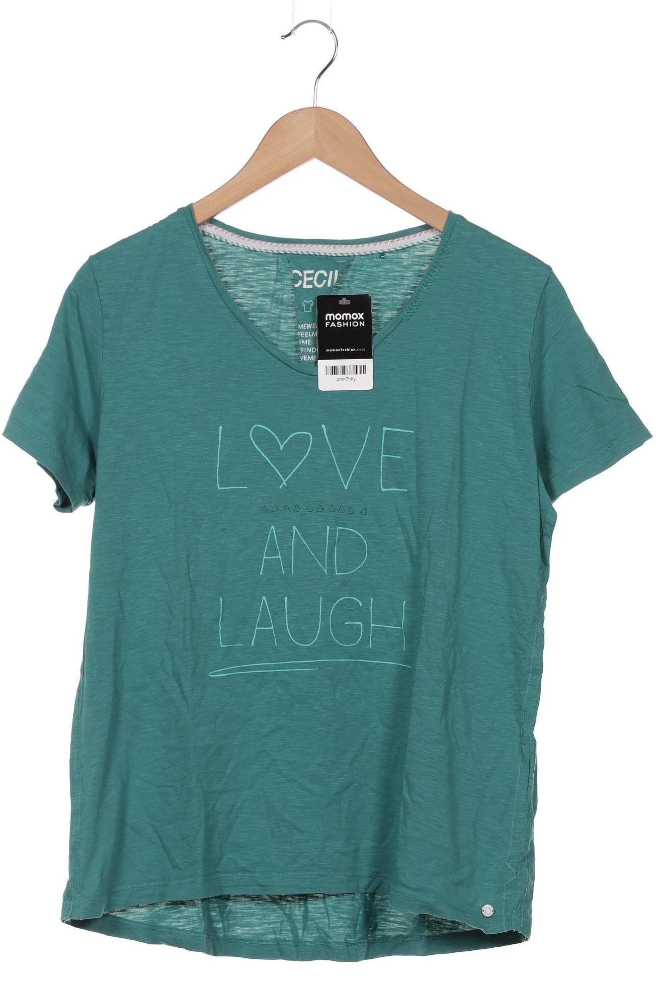 

Cecil Damen T-Shirt, türkis, Gr. 44