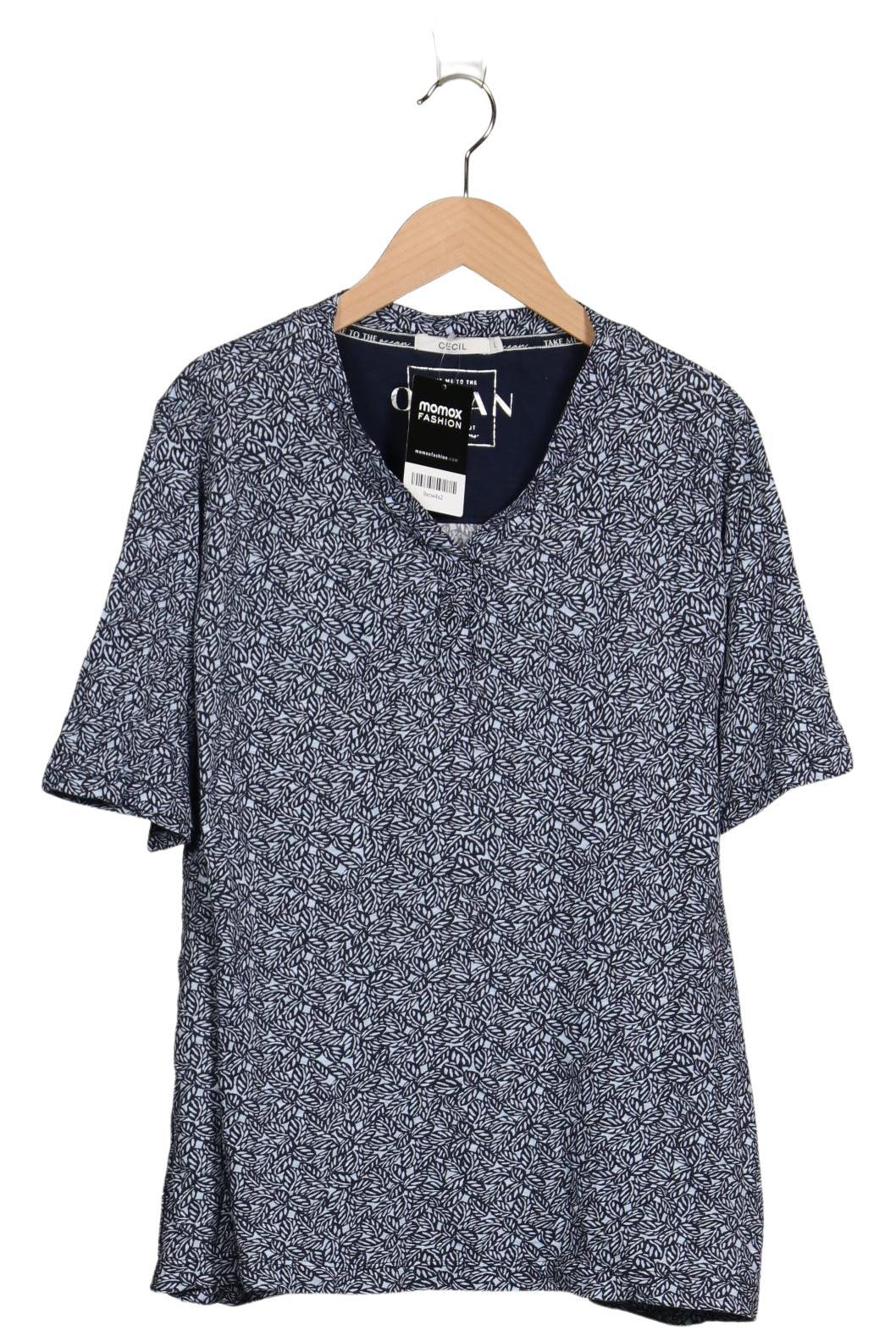 

Cecil Damen T-Shirt, marineblau, Gr. 42