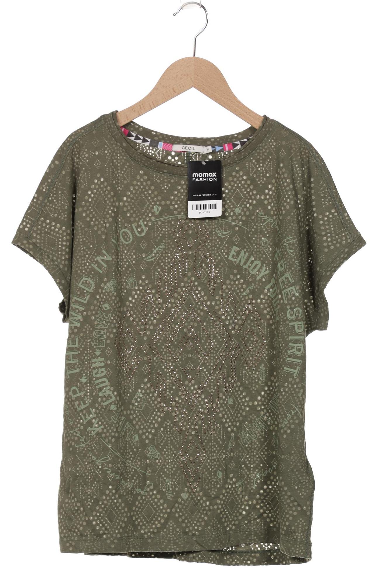 

Cecil Damen T-Shirt, grün, Gr. 38