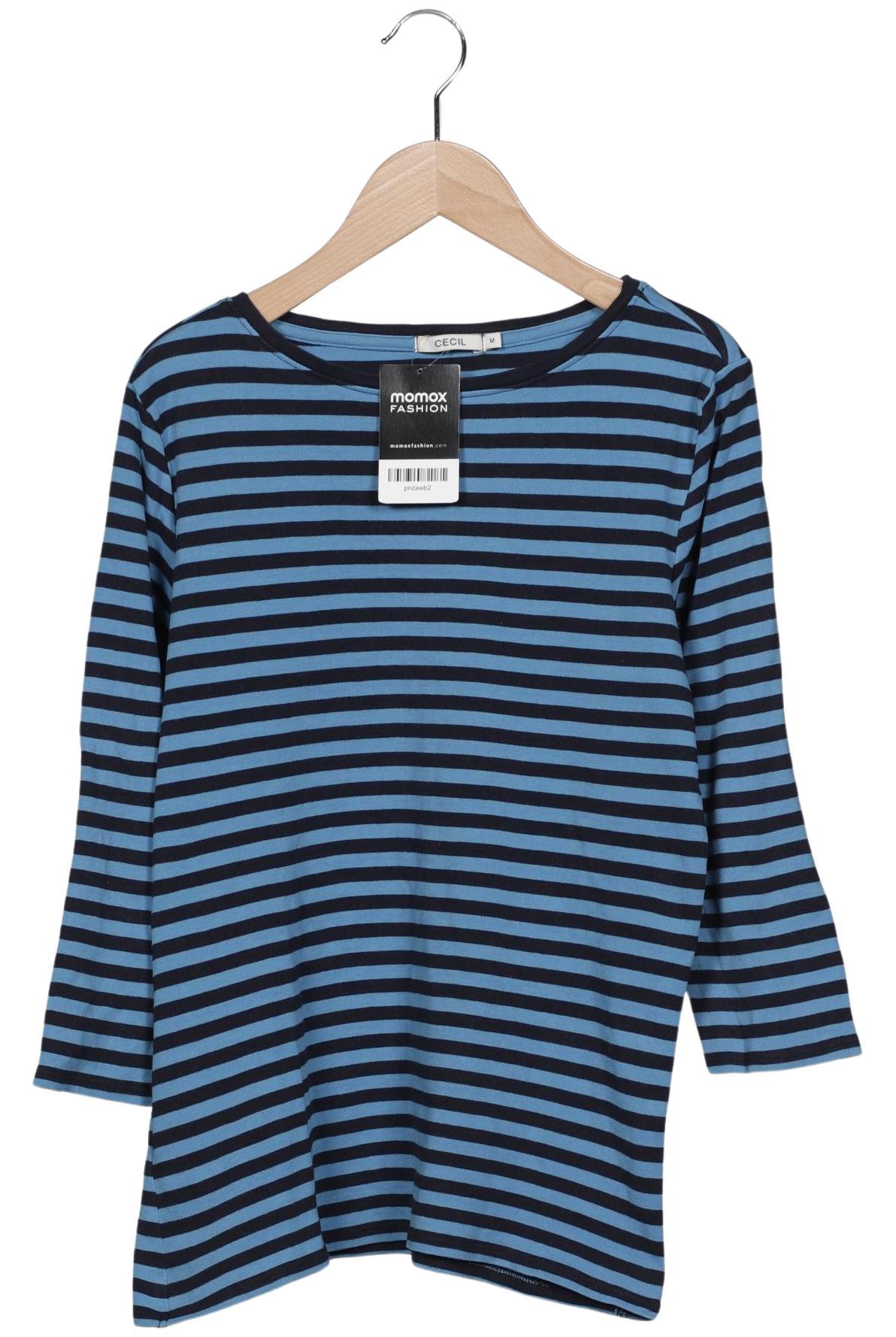 

Cecil Damen T-Shirt, blau, Gr. 38