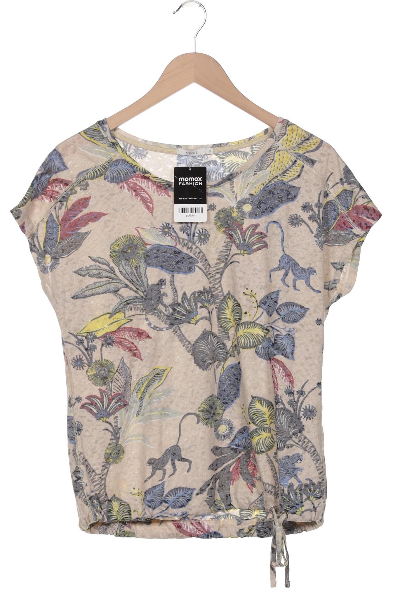 

Cecil Damen T-Shirt, beige, Gr. 36