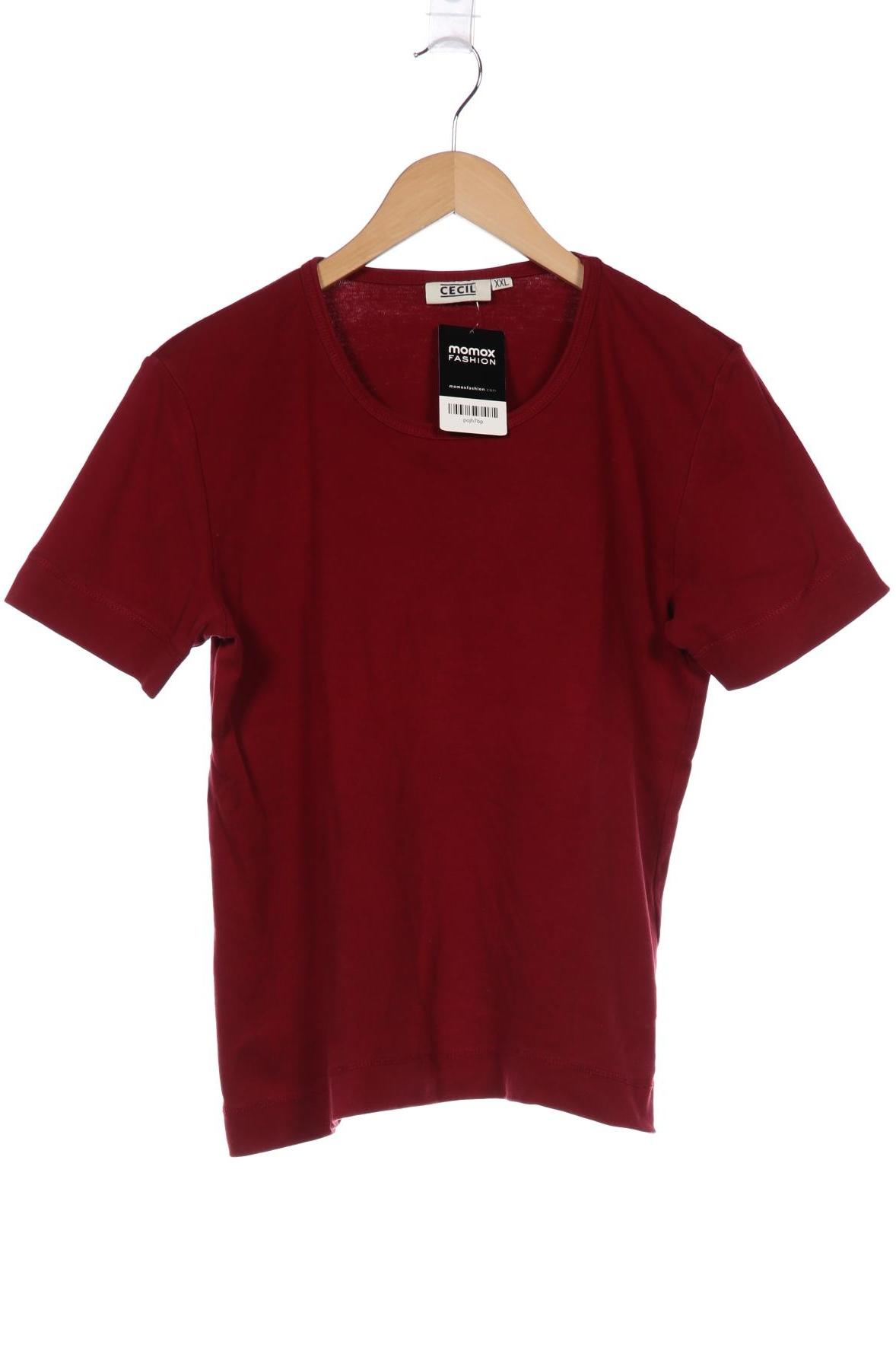 

Cecil Damen T-Shirt, bordeaux, Gr. 46