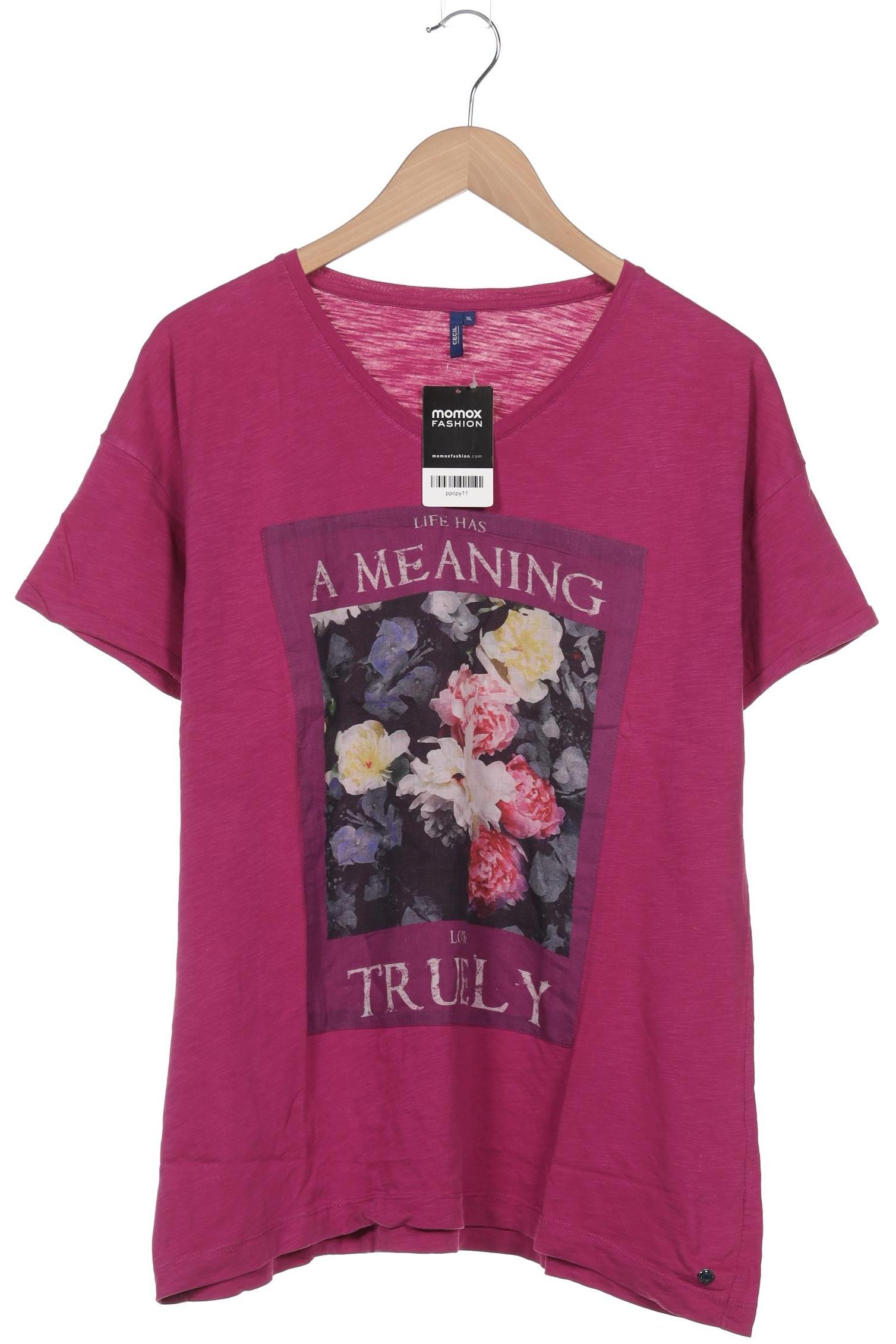 

Cecil Damen T-Shirt, pink, Gr. 44