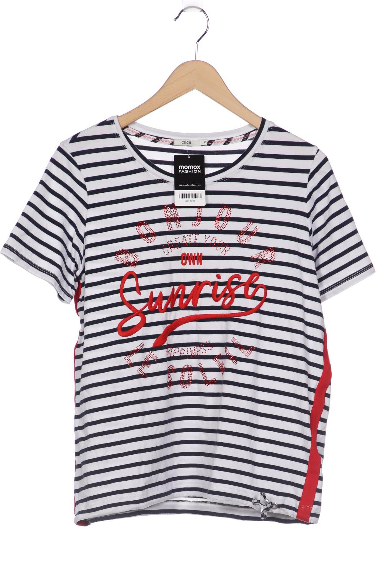 

CECIL Damen T-Shirt, weiß
