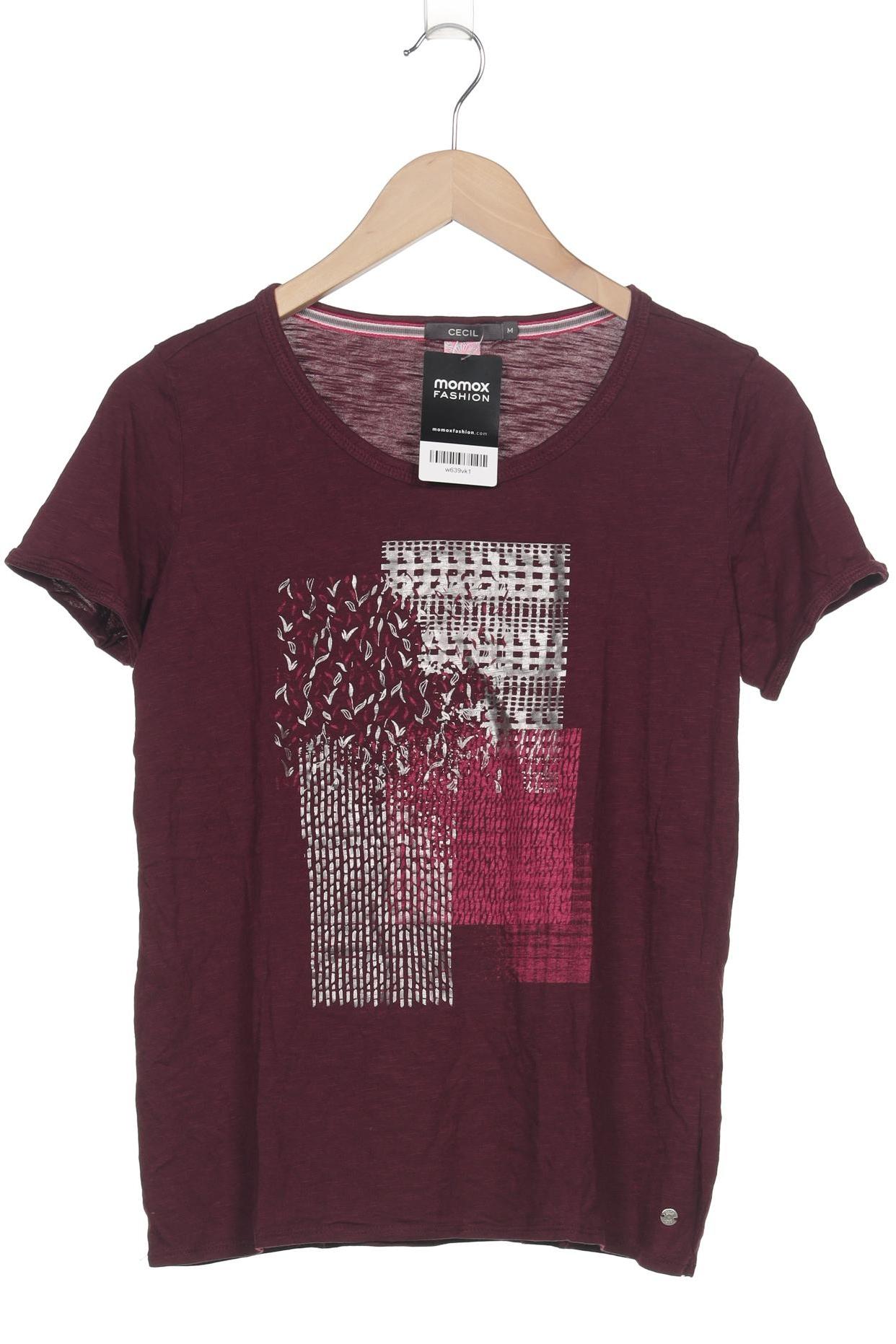 

Cecil Damen T-Shirt, bordeaux, Gr. 38
