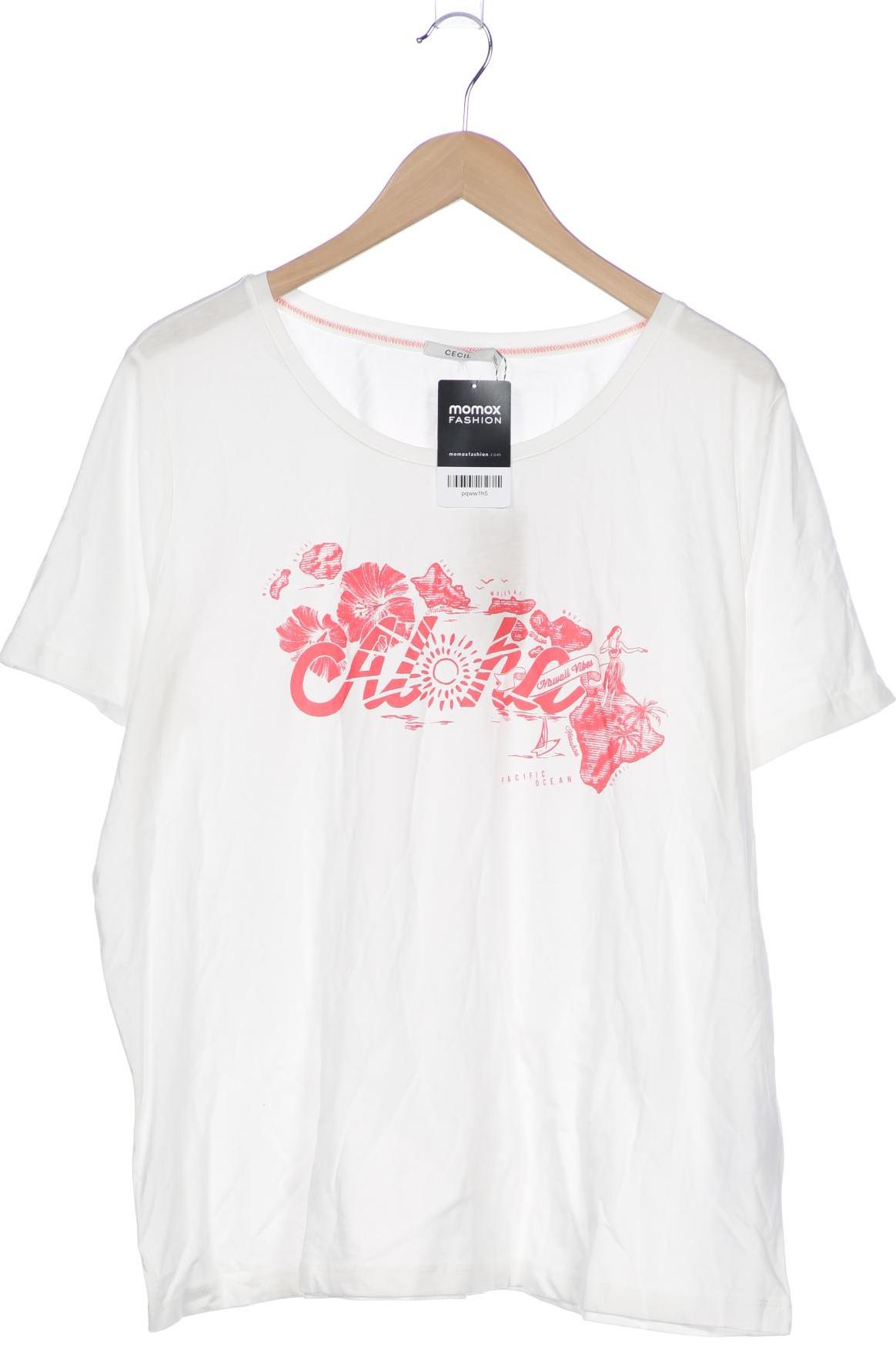 

Cecil Damen T-Shirt, weiß, Gr. 46
