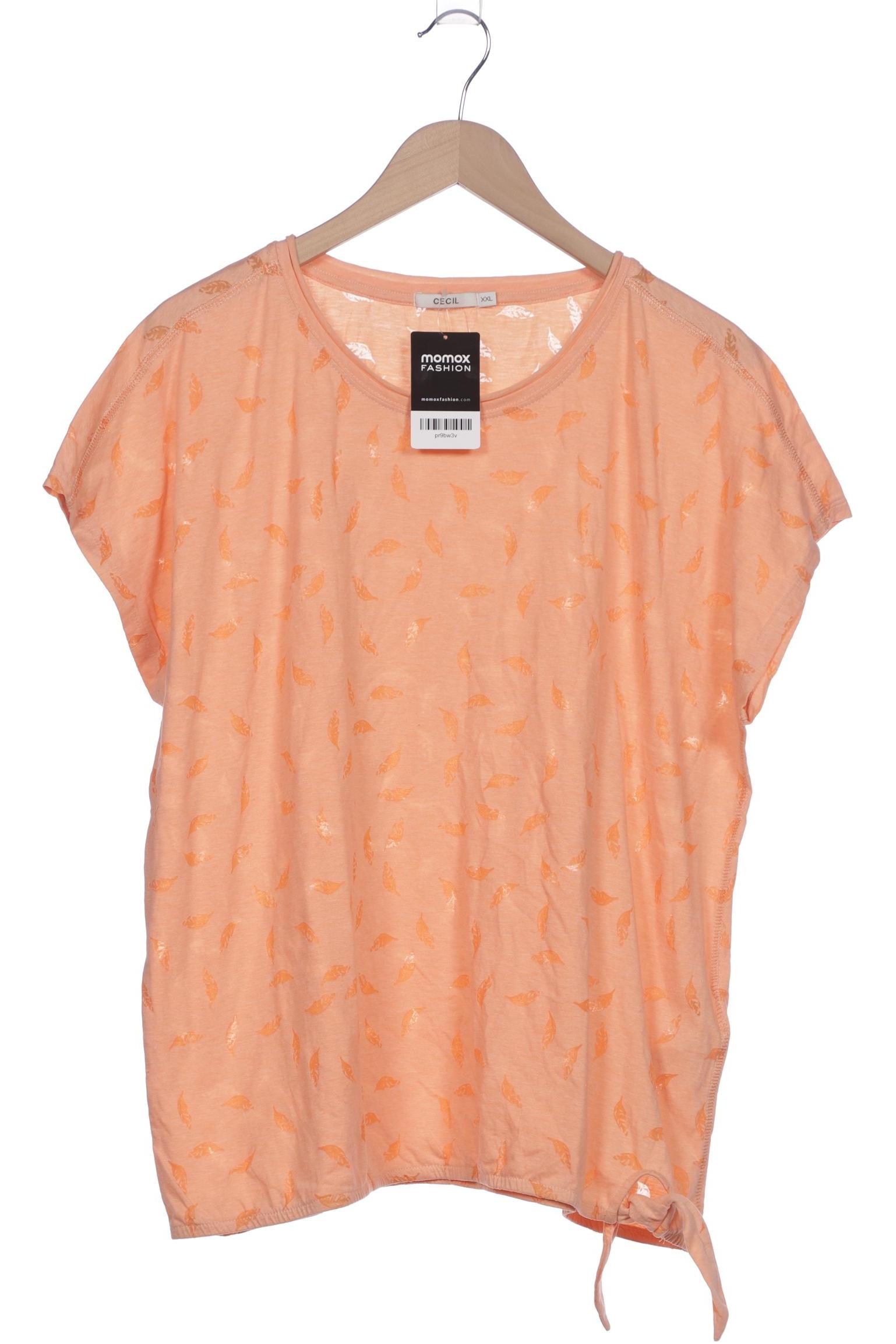 

Cecil Damen T-Shirt, orange, Gr. 46