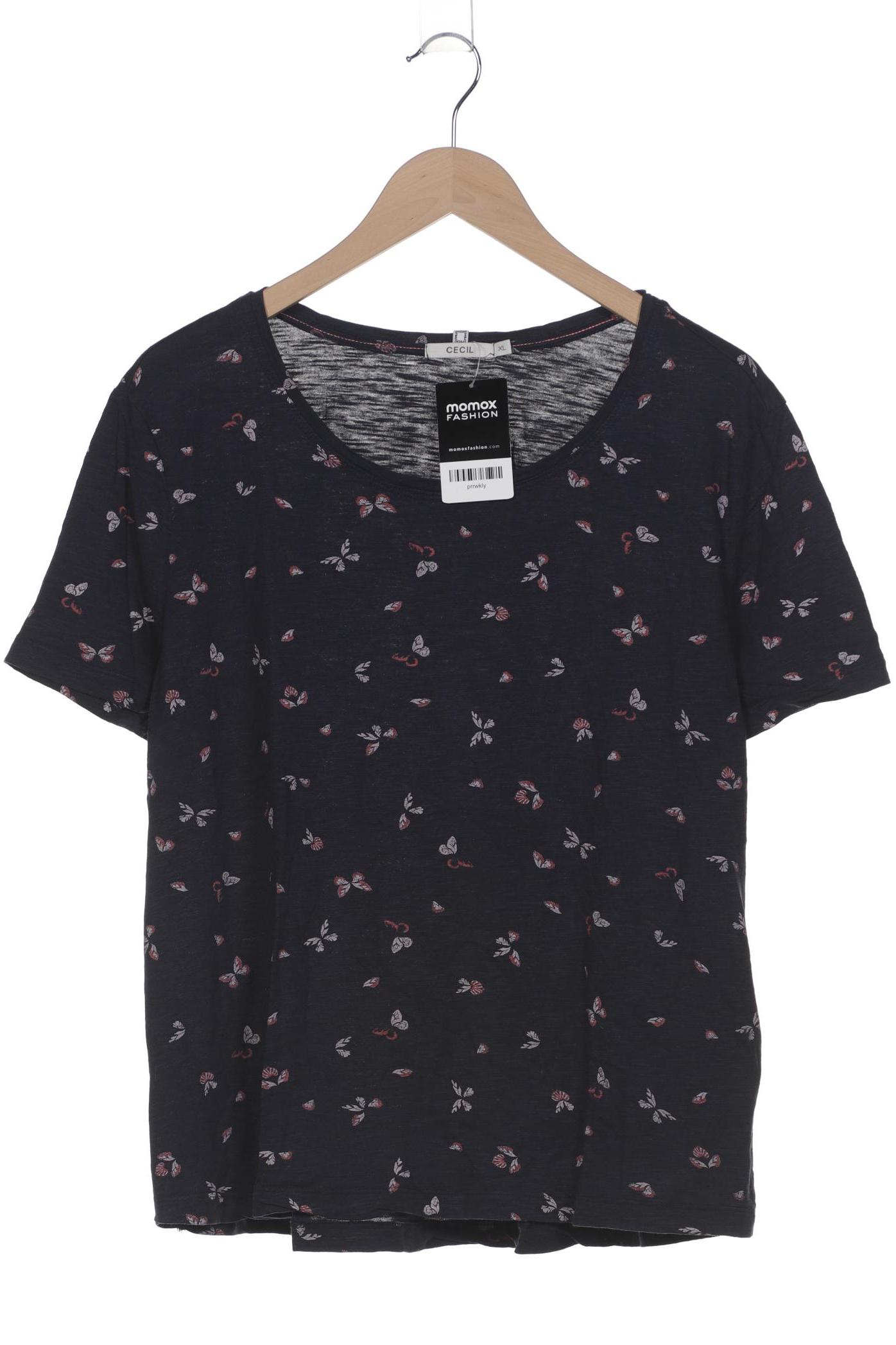 

Cecil Damen T-Shirt, marineblau, Gr. 44