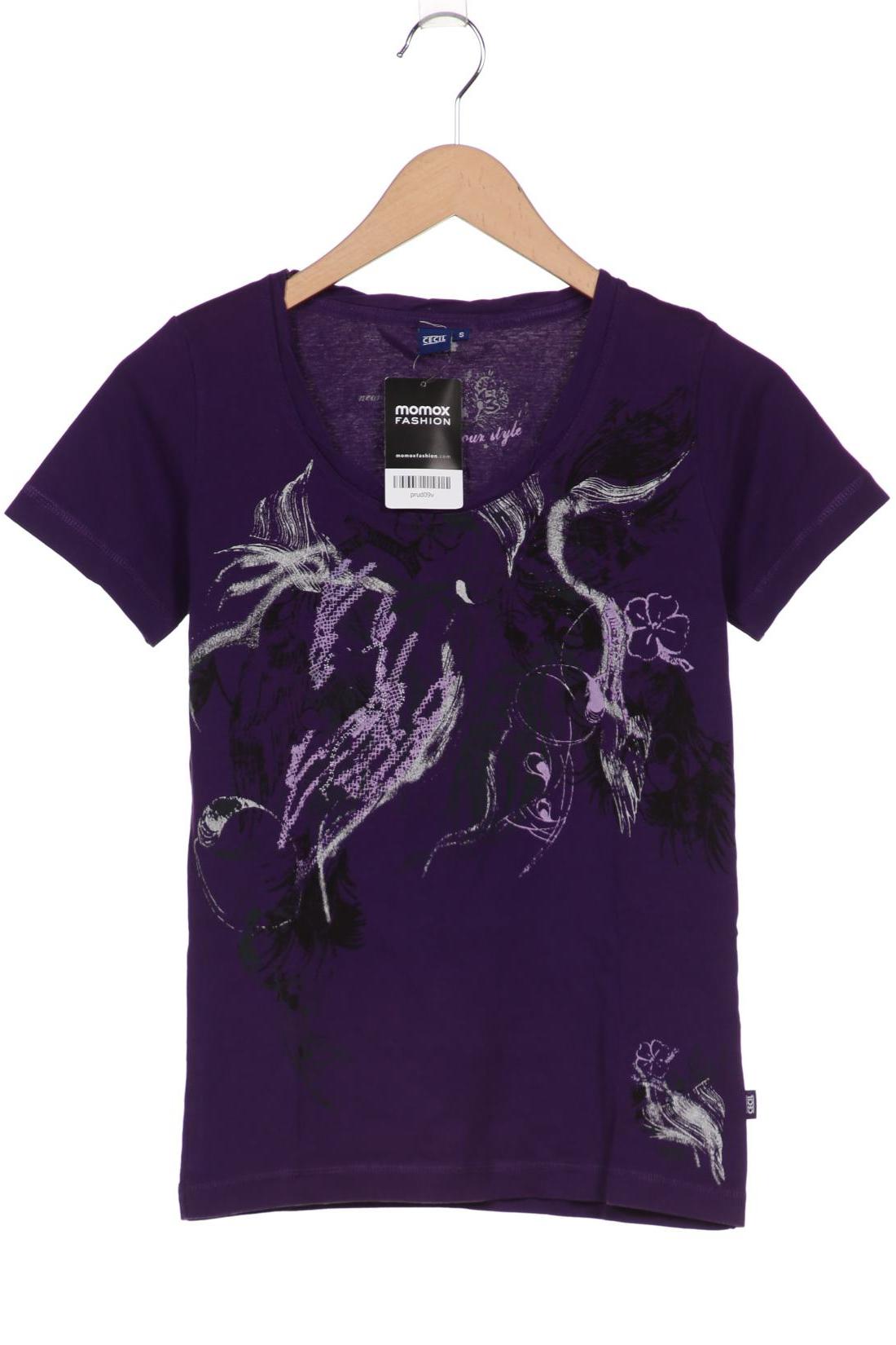 

Cecil Damen T-Shirt, flieder, Gr. 36