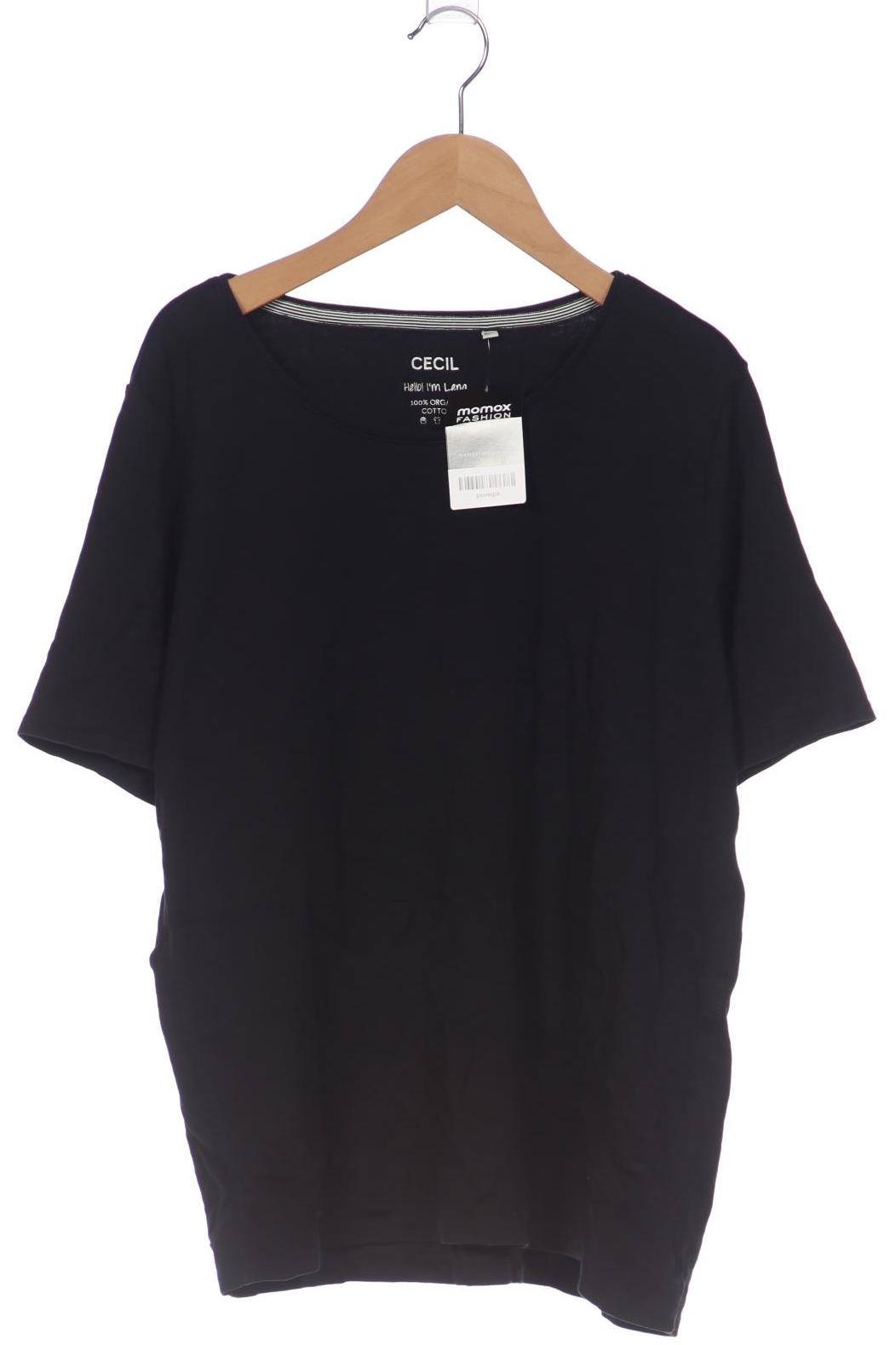 

Cecil Damen T-Shirt, schwarz, Gr. 46