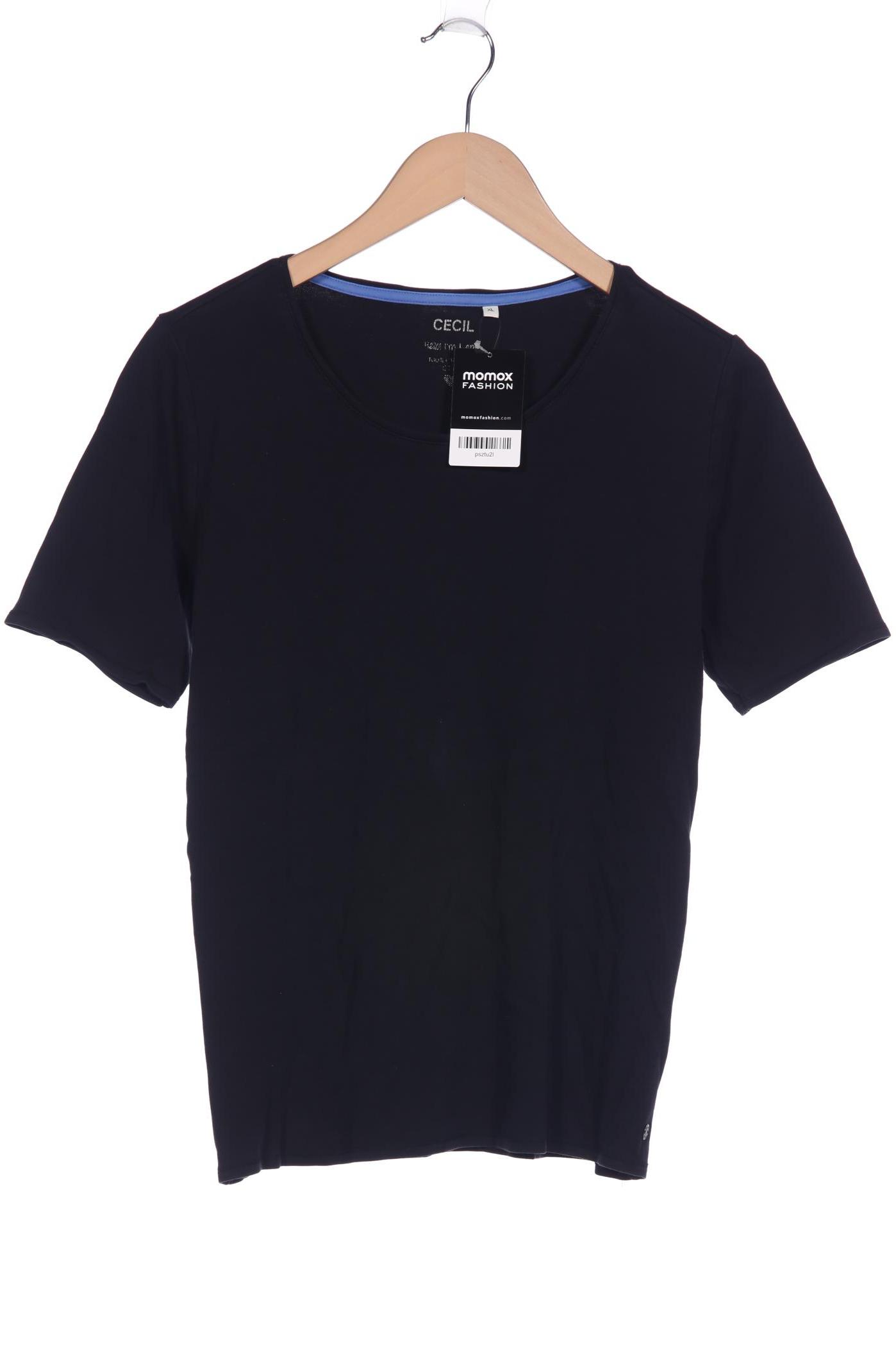 

Cecil Damen T-Shirt, schwarz, Gr. 44