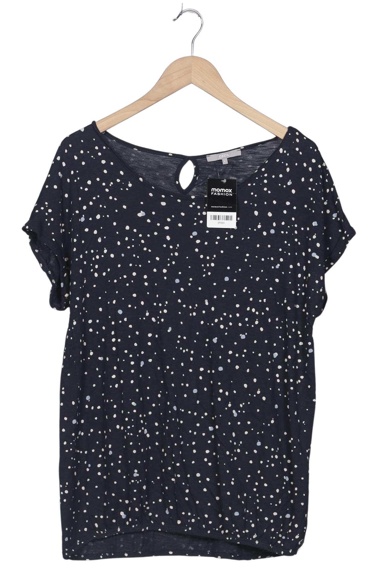 

Cecil Damen T-Shirt, marineblau, Gr. 42