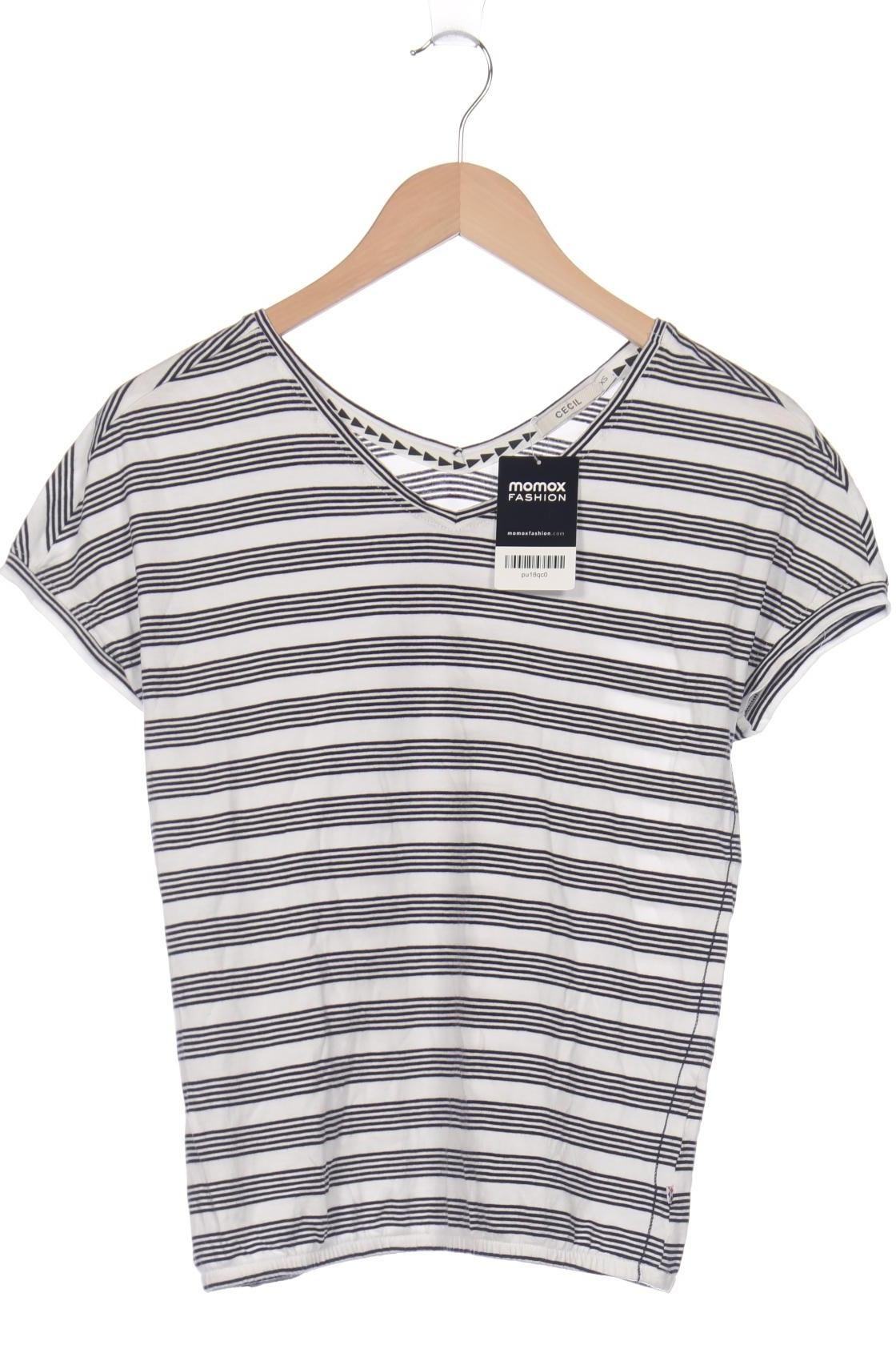 

Cecil Damen T-Shirt, weiß, Gr. 34