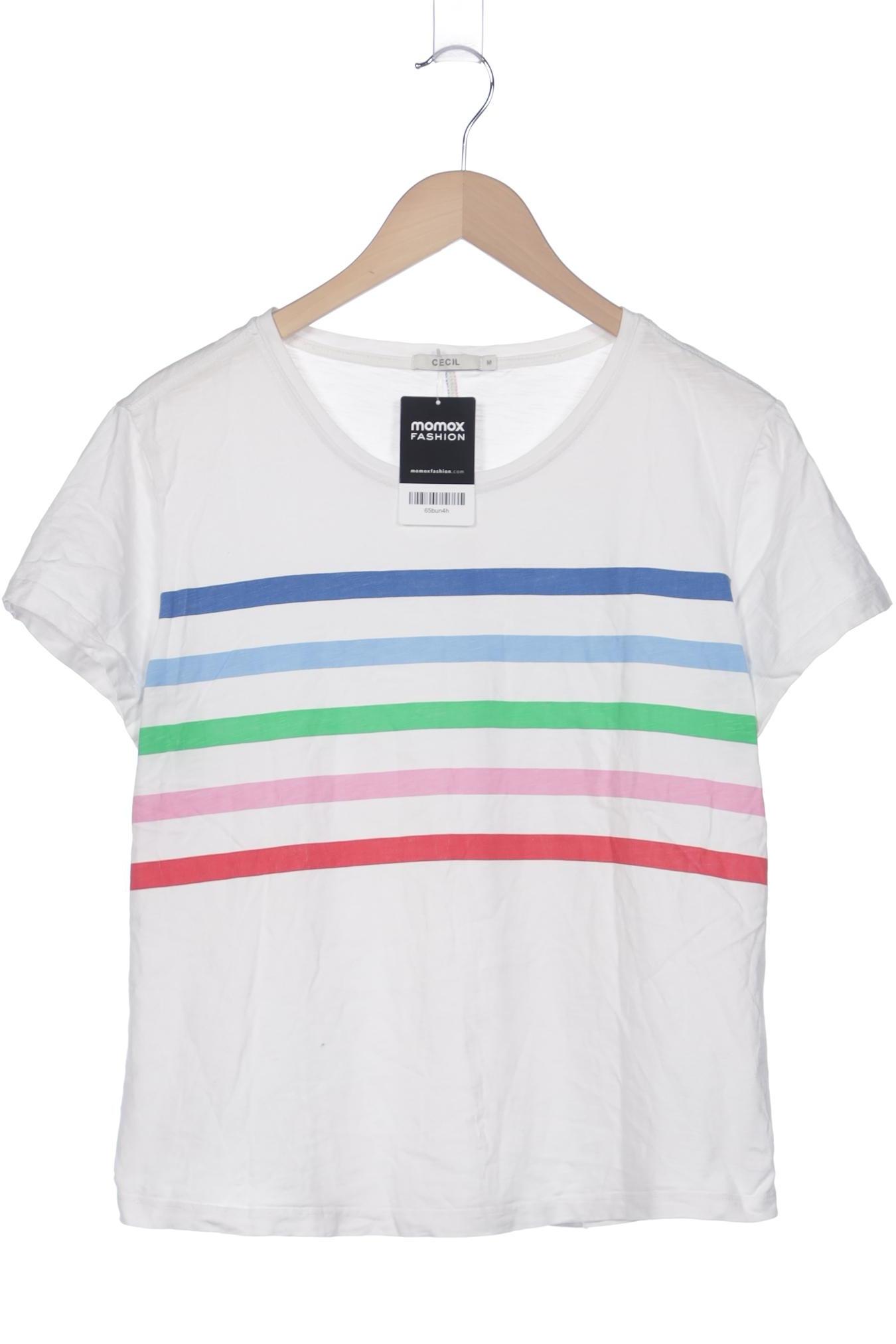 

Cecil Damen T-Shirt, weiß, Gr. 38