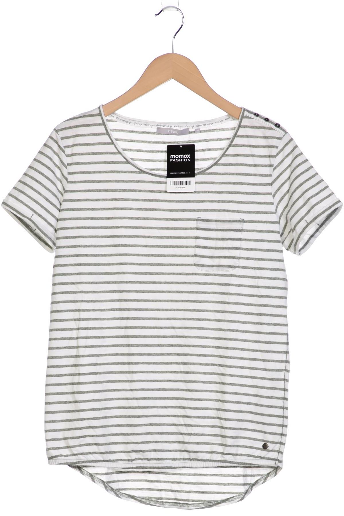 

Cecil Damen T-Shirt, weiß, Gr. 38