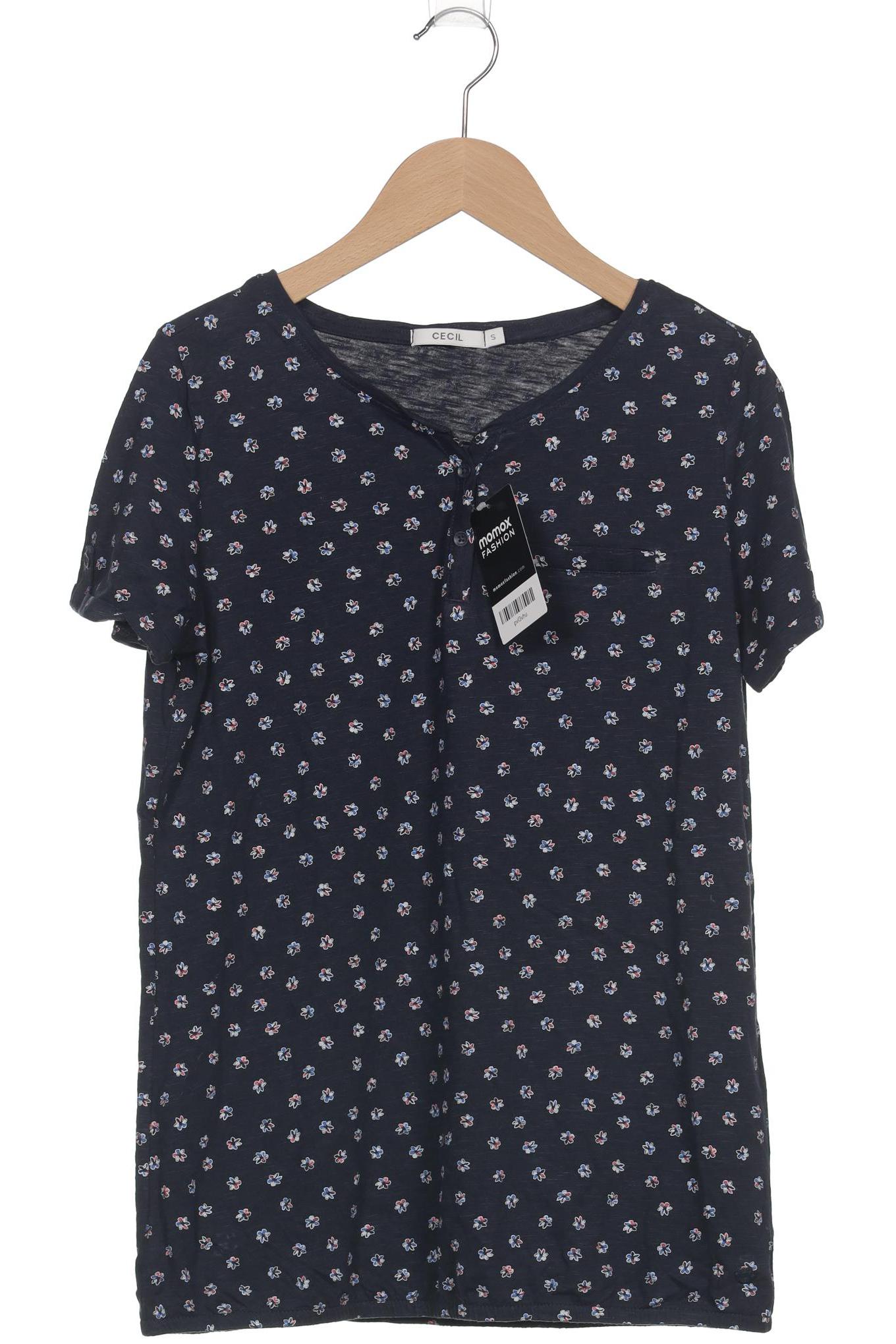 

Cecil Damen T-Shirt, marineblau, Gr. 36