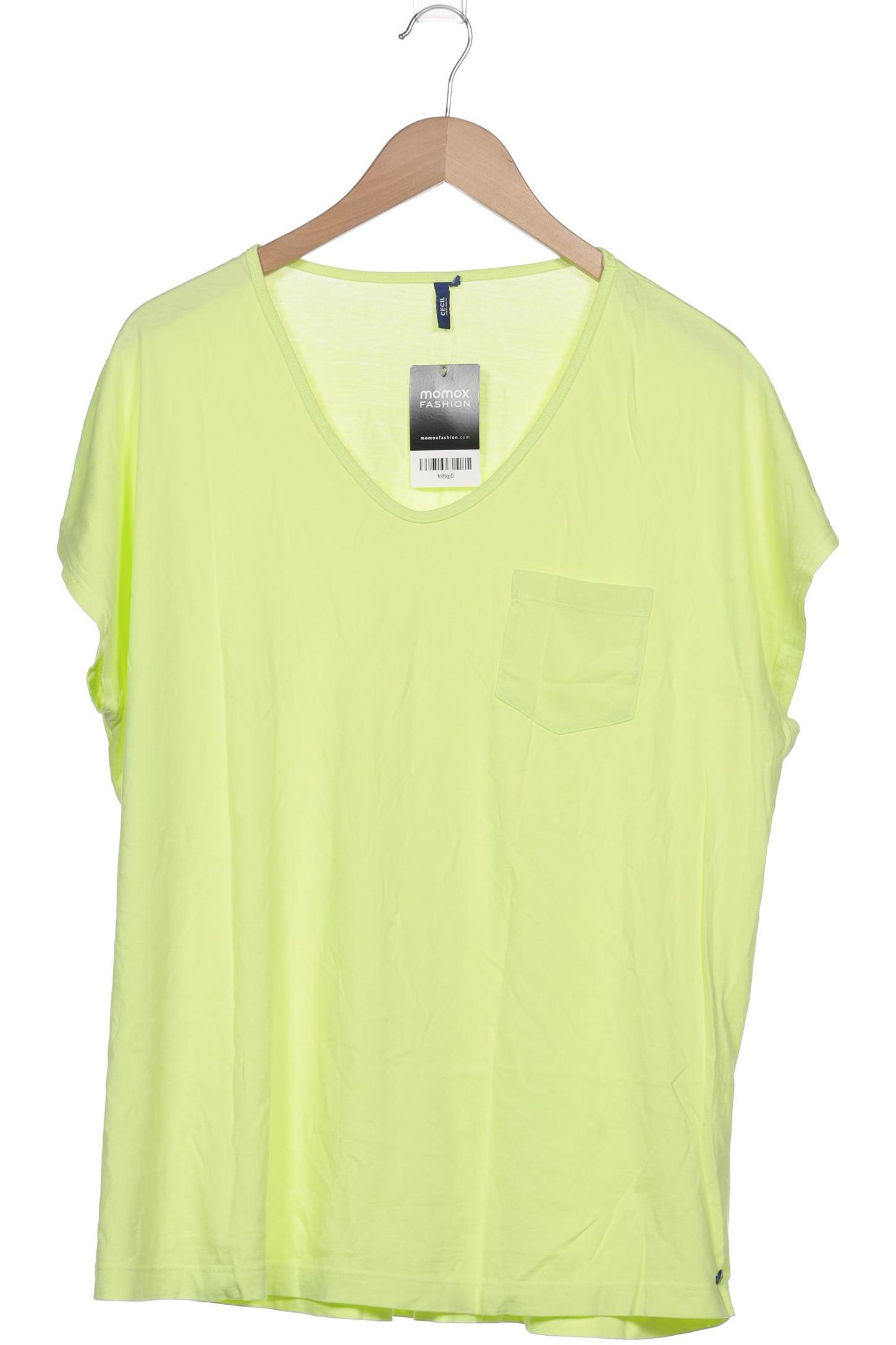 

Cecil Damen T-Shirt, hellgrün, Gr. 46