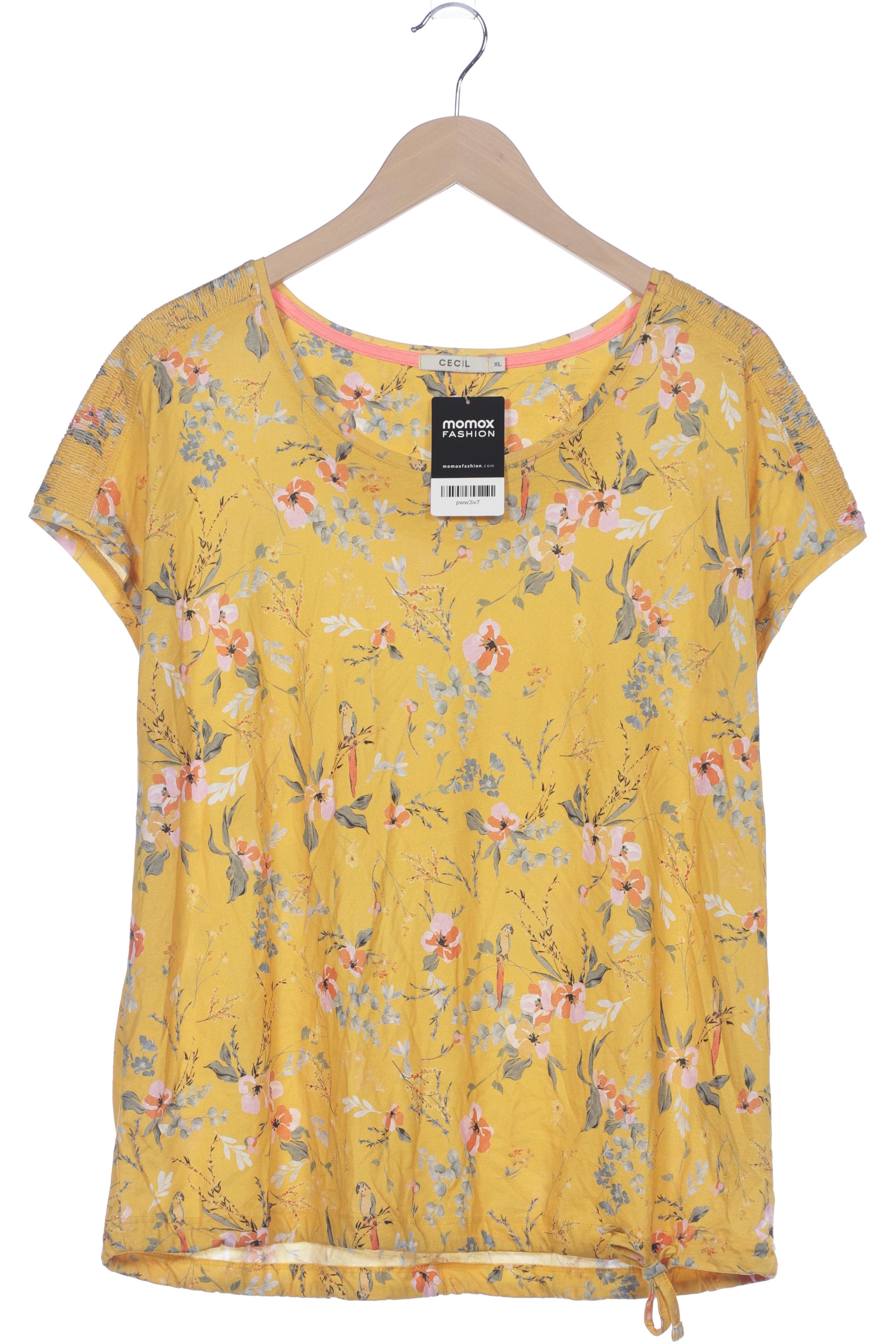 

Cecil Damen T-Shirt, gelb, Gr. 44
