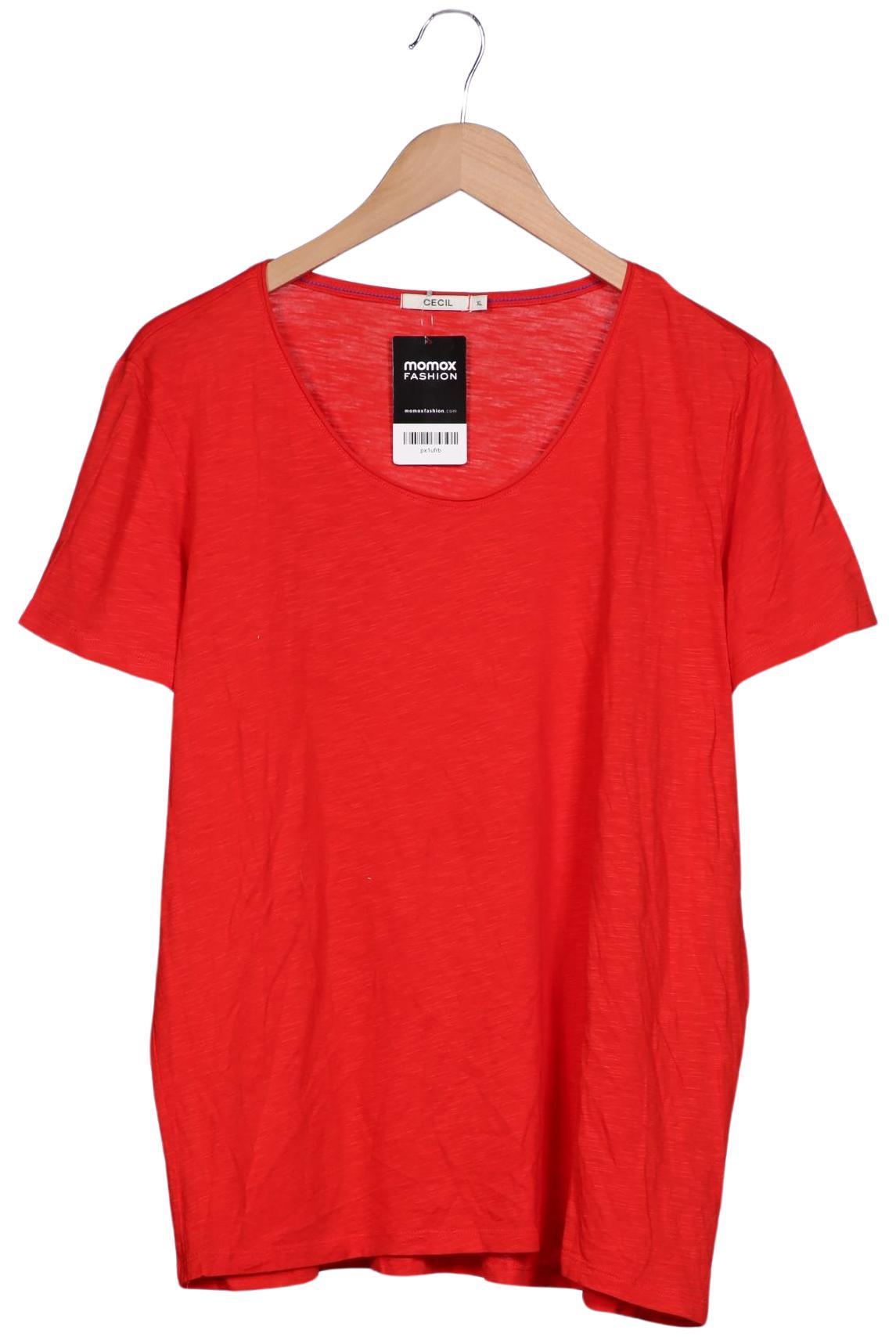 

Cecil Damen T-Shirt, rot, Gr. 44