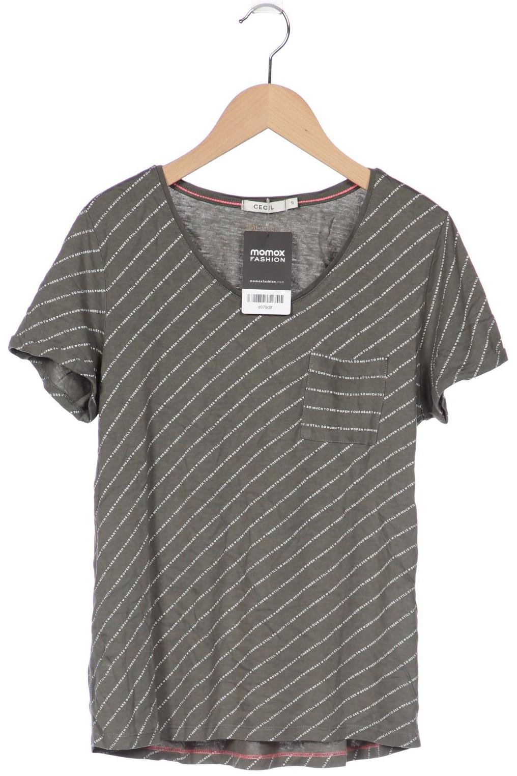 

CECIL Damen T-Shirt, grün