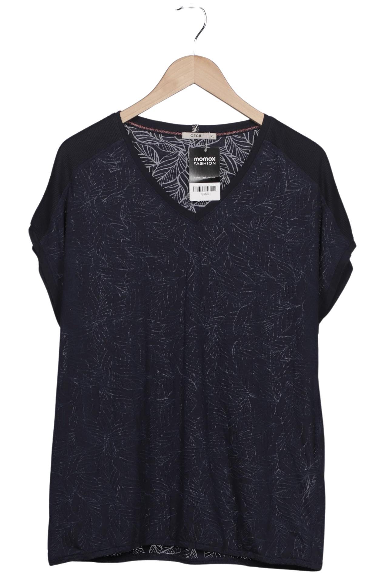 

Cecil Damen T-Shirt, marineblau, Gr. 44