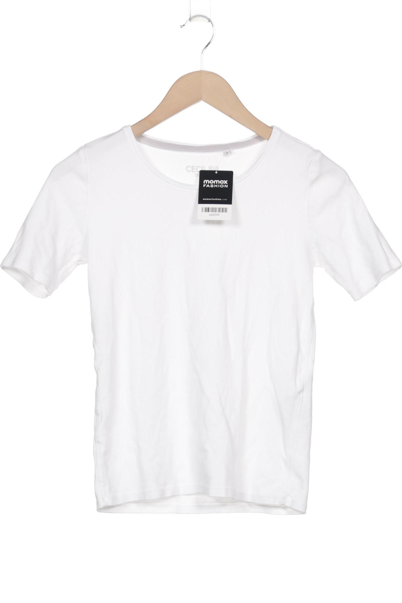 

Cecil Damen T-Shirt, weiß, Gr. 36