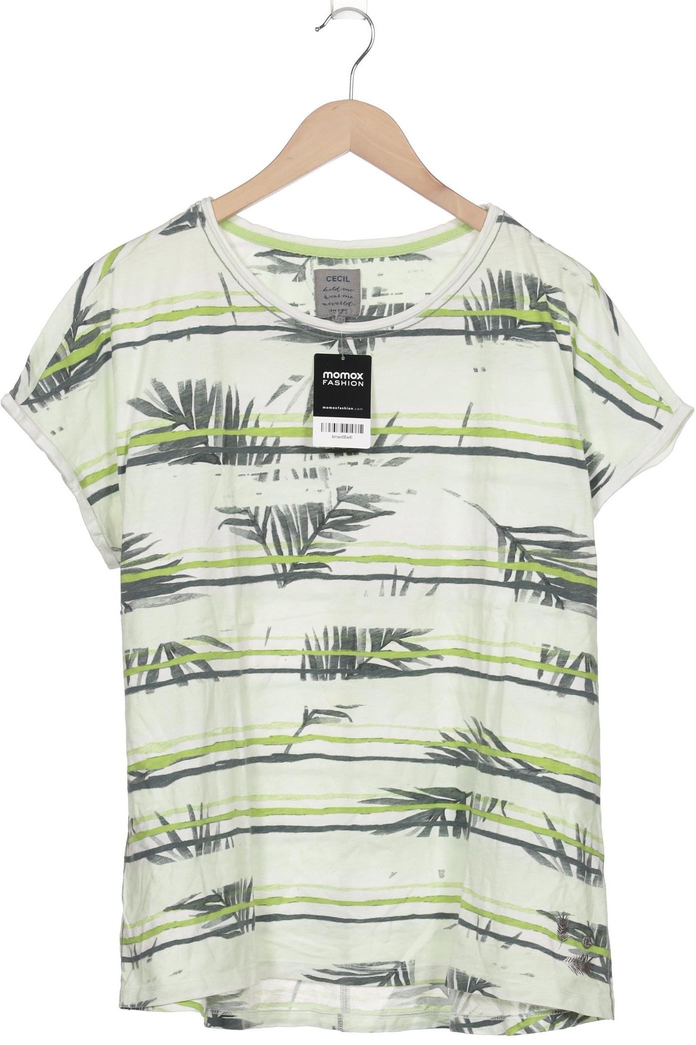 

Cecil Damen T-Shirt, hellgrün, Gr. 44