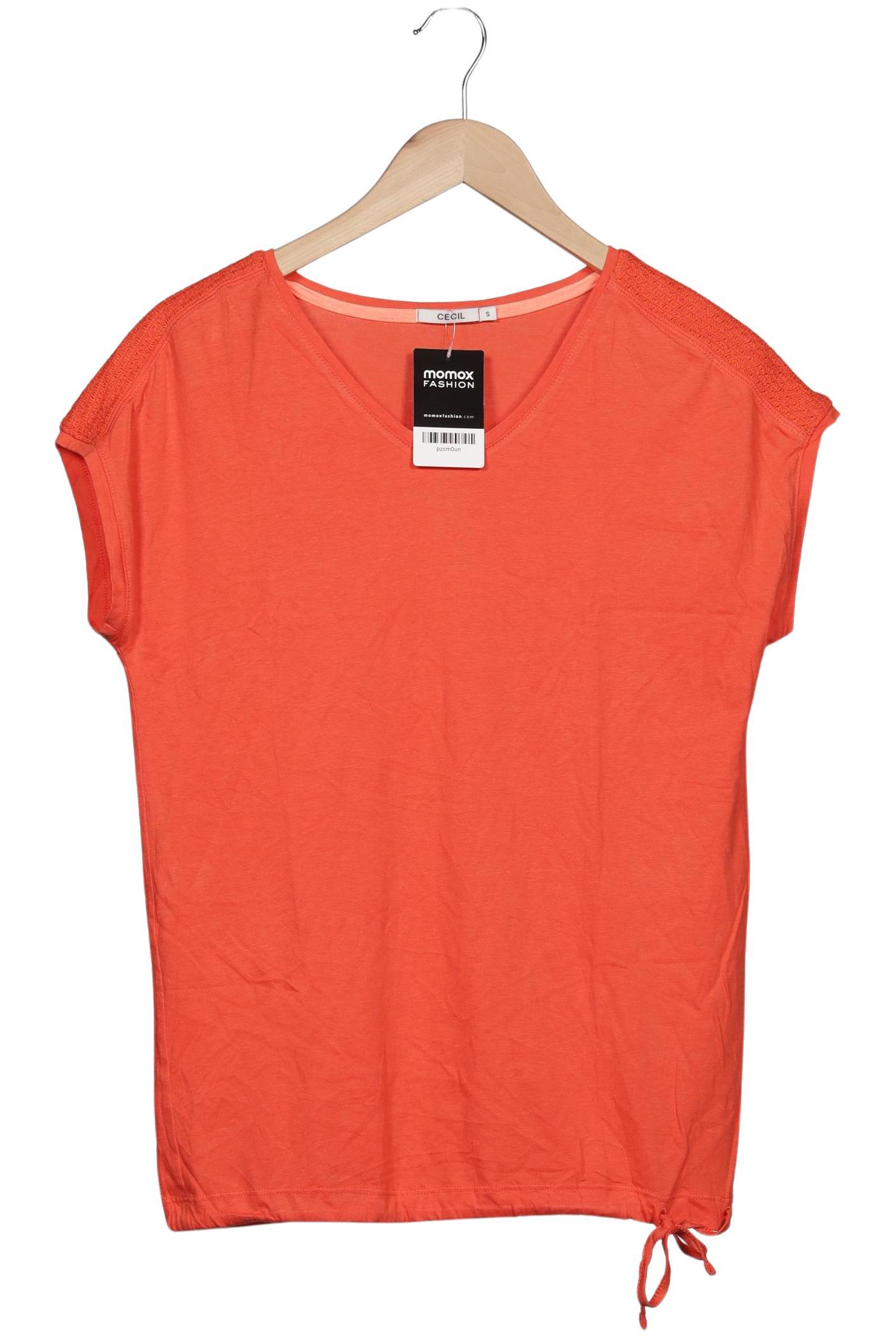 

Cecil Damen T-Shirt, orange, Gr. 36