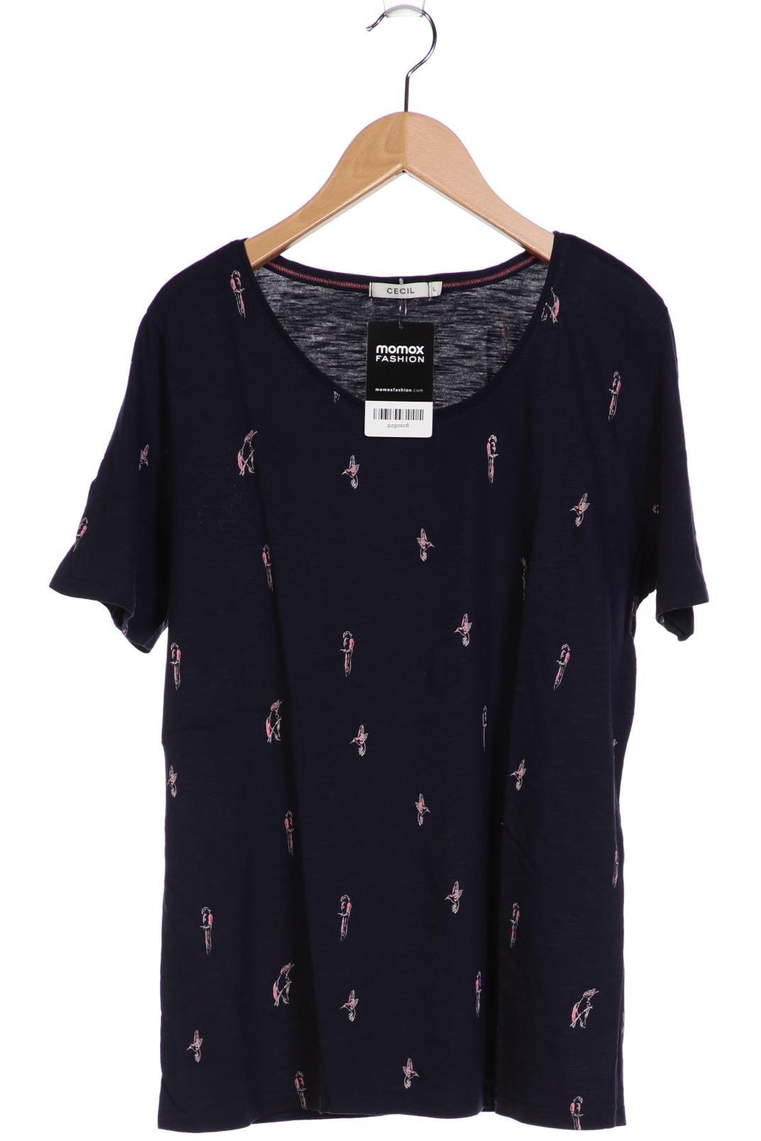 

CECIL Damen T-Shirt, marineblau