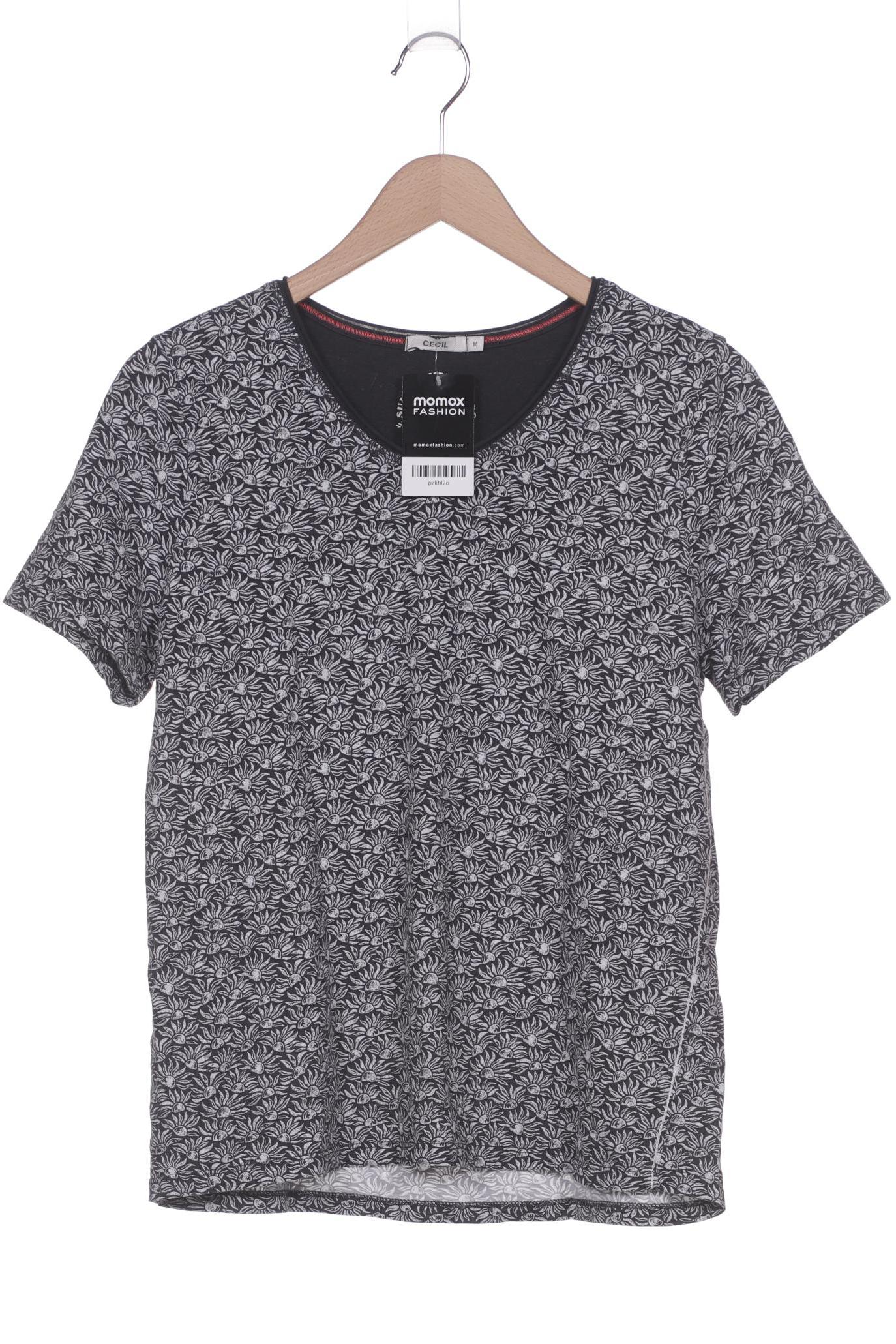 

Cecil Damen T-Shirt, schwarz, Gr. 38