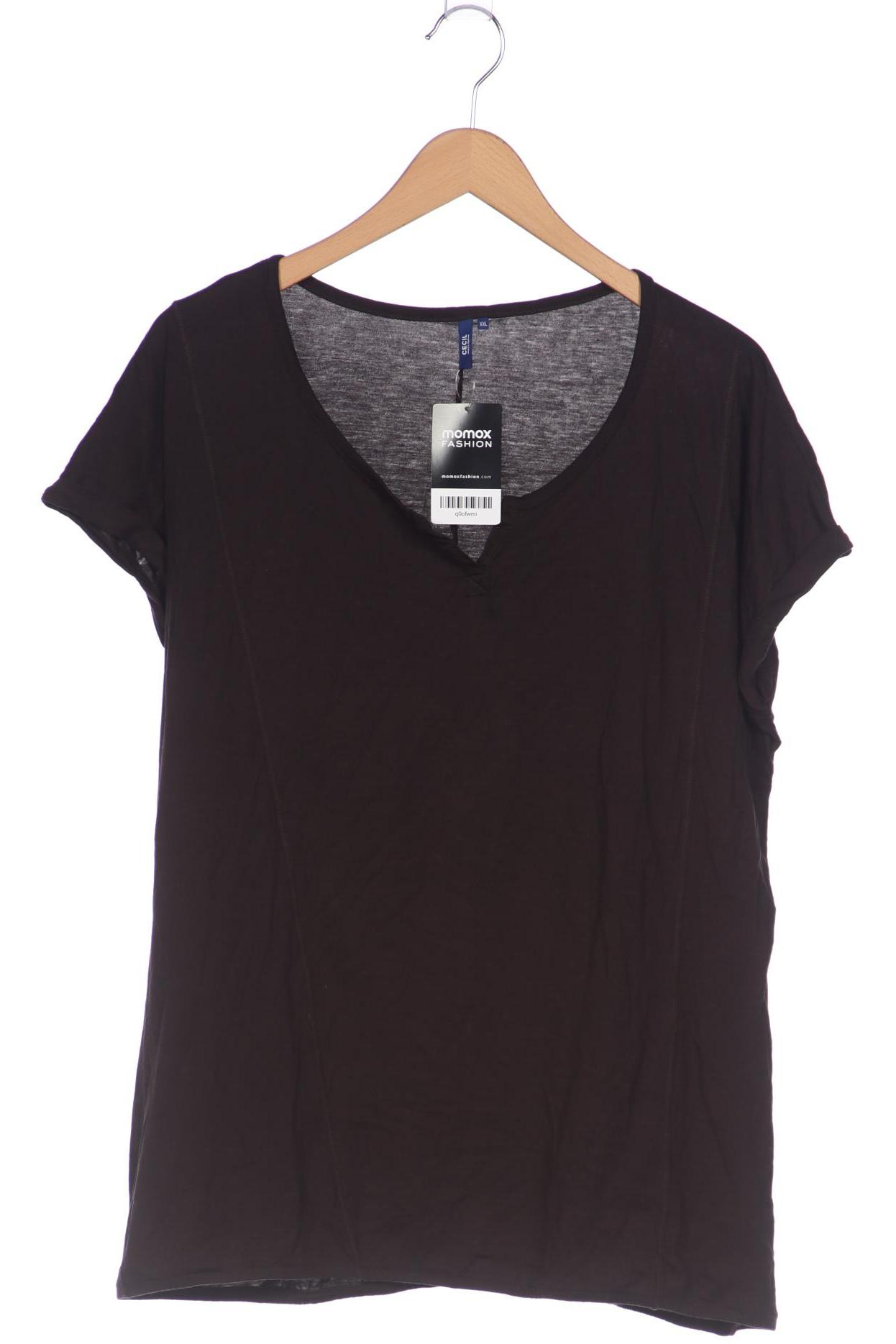 

Cecil Damen T-Shirt, braun, Gr. 46