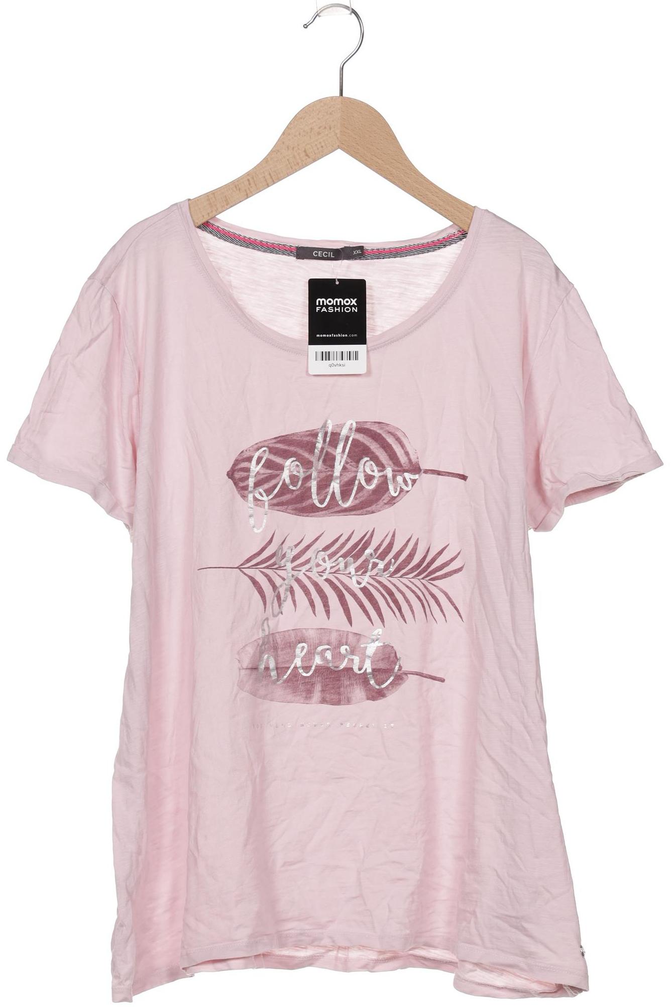 

Cecil Damen T-Shirt, pink, Gr. 46