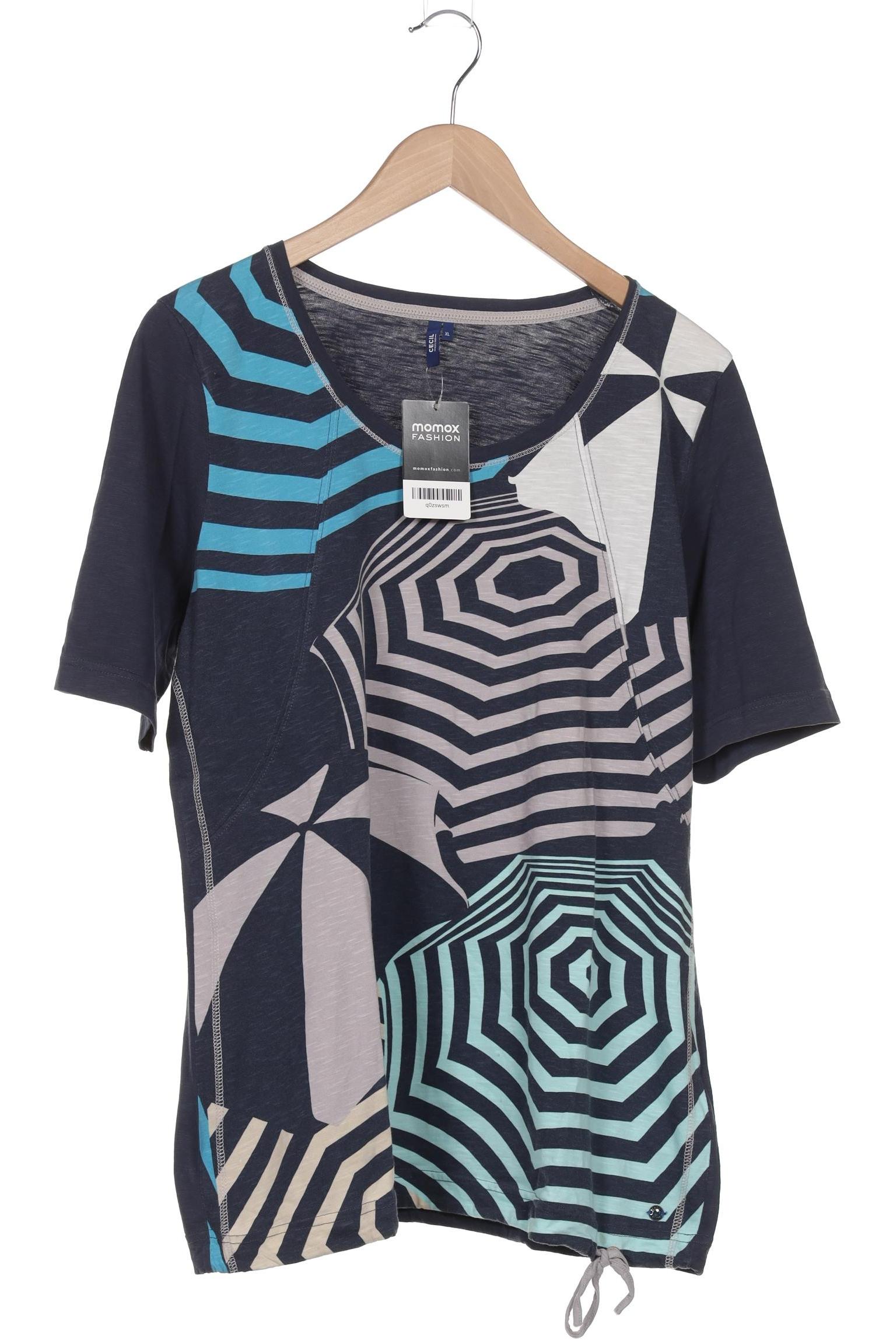 

Cecil Damen T-Shirt, marineblau, Gr. 44