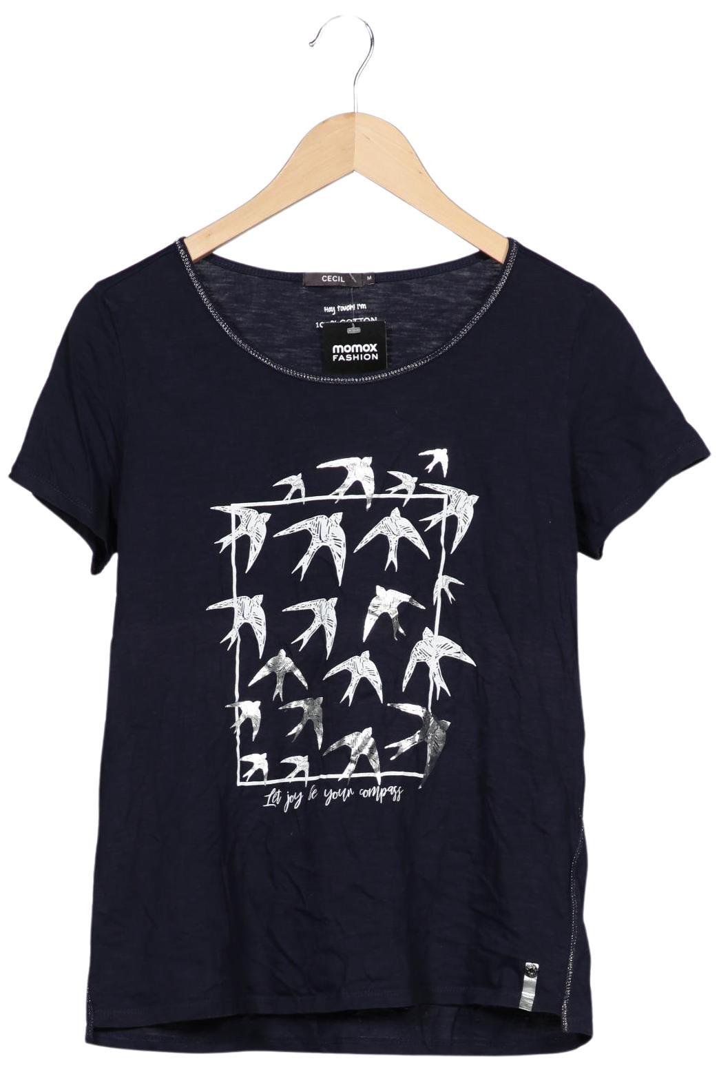 

Cecil Damen T-Shirt, marineblau, Gr. 38
