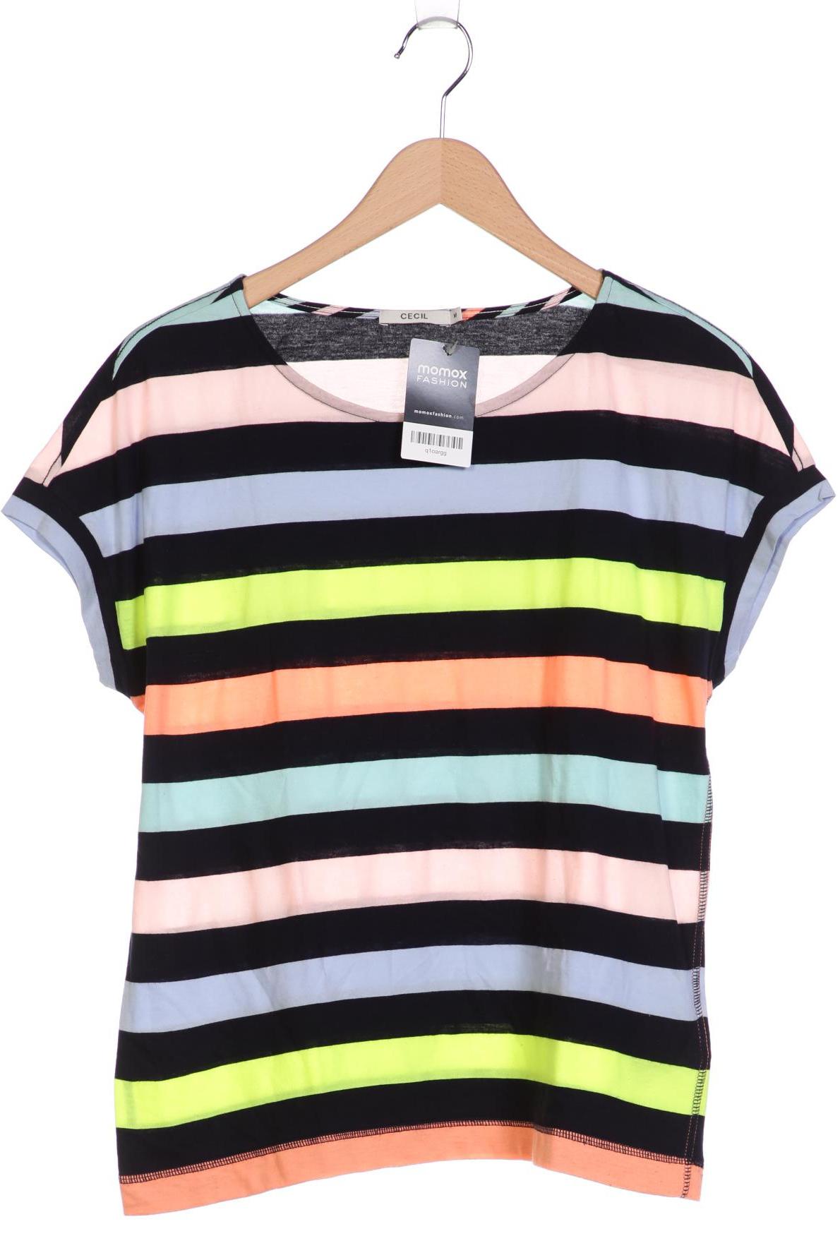 

Cecil Damen T-Shirt, mehrfarbig, Gr. 38