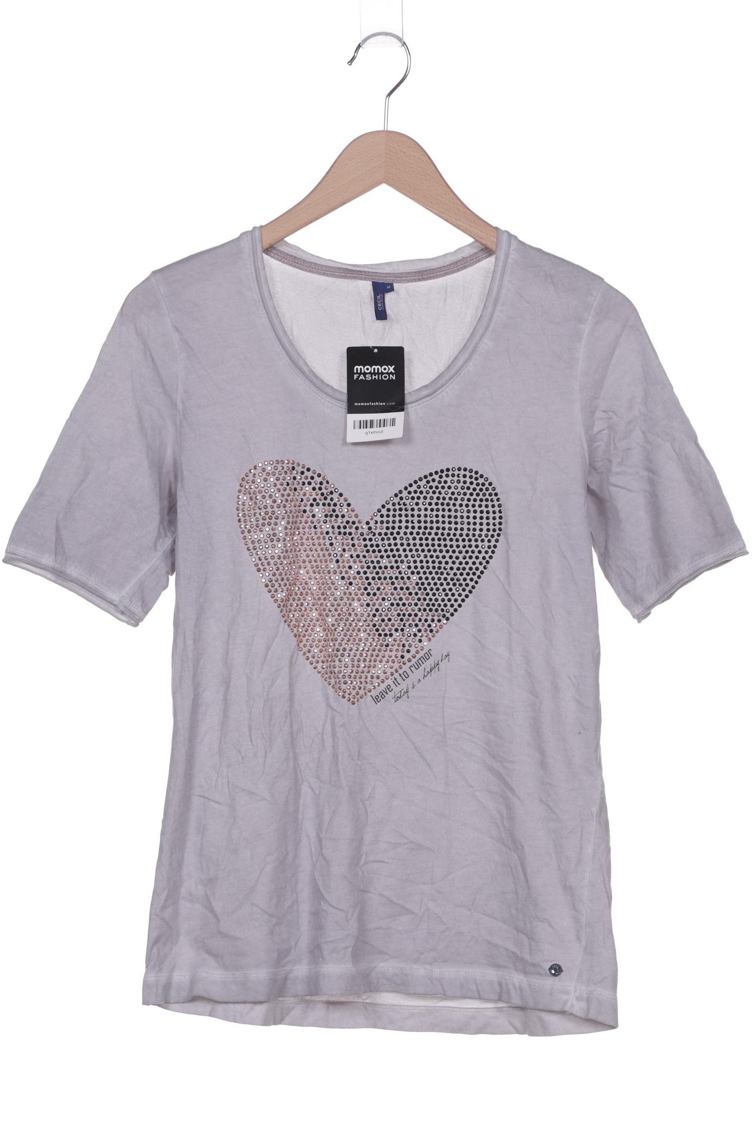 

Cecil Damen T-Shirt, grau, Gr. 38