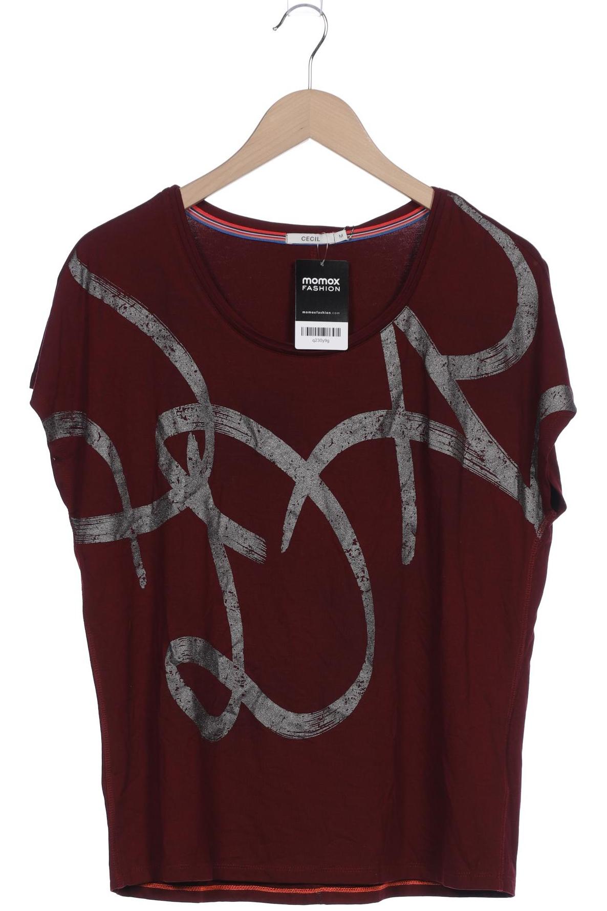 

Cecil Damen T-Shirt, bordeaux, Gr. 38