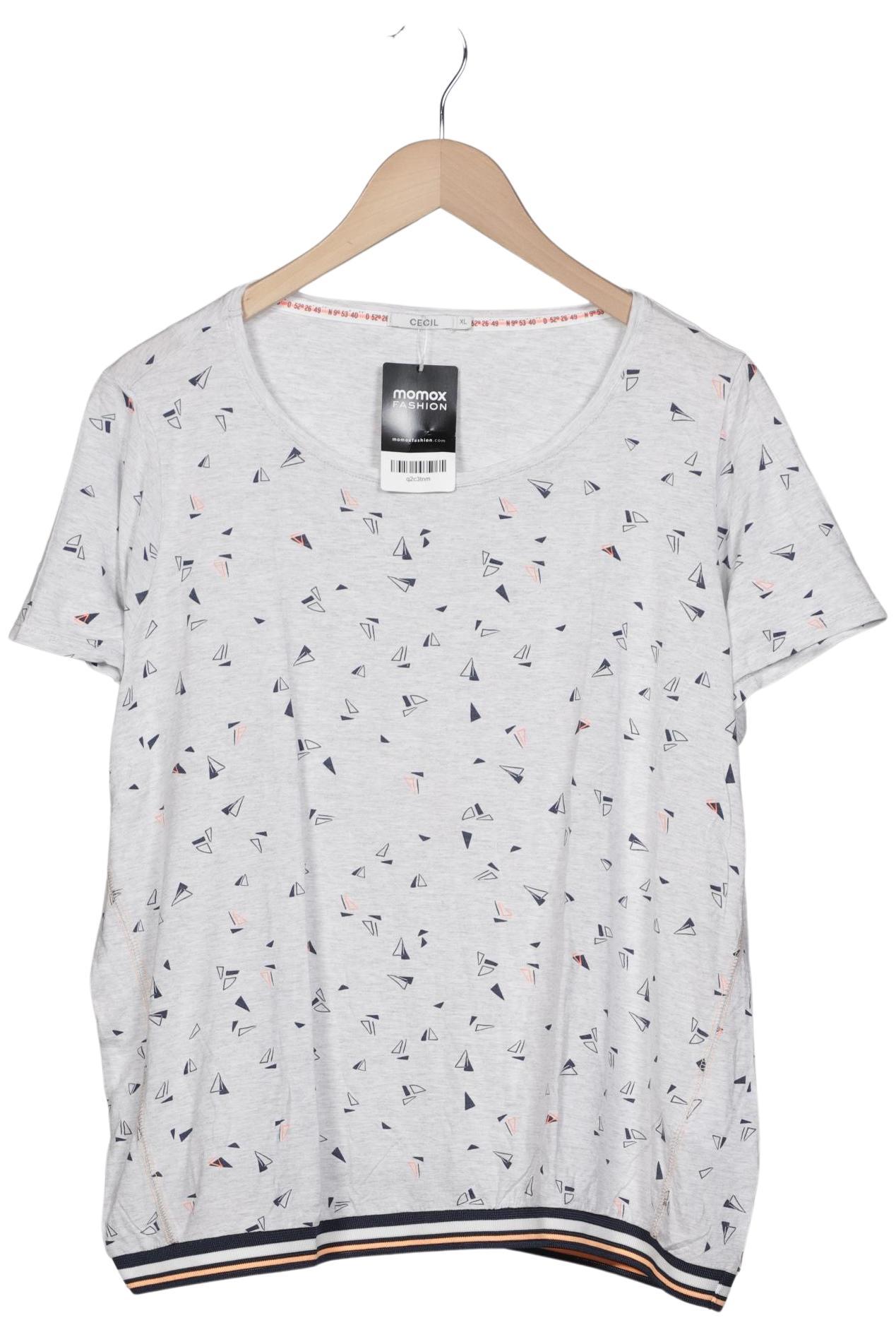 

Cecil Damen T-Shirt, grau, Gr. 44
