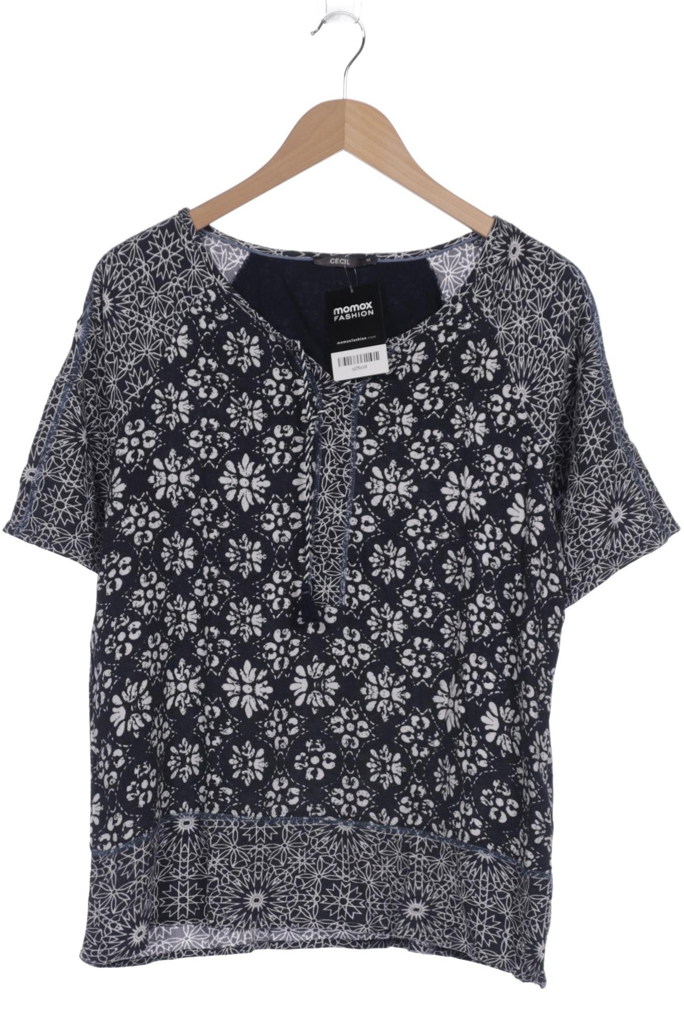 

CECIL Damen T-Shirt, marineblau