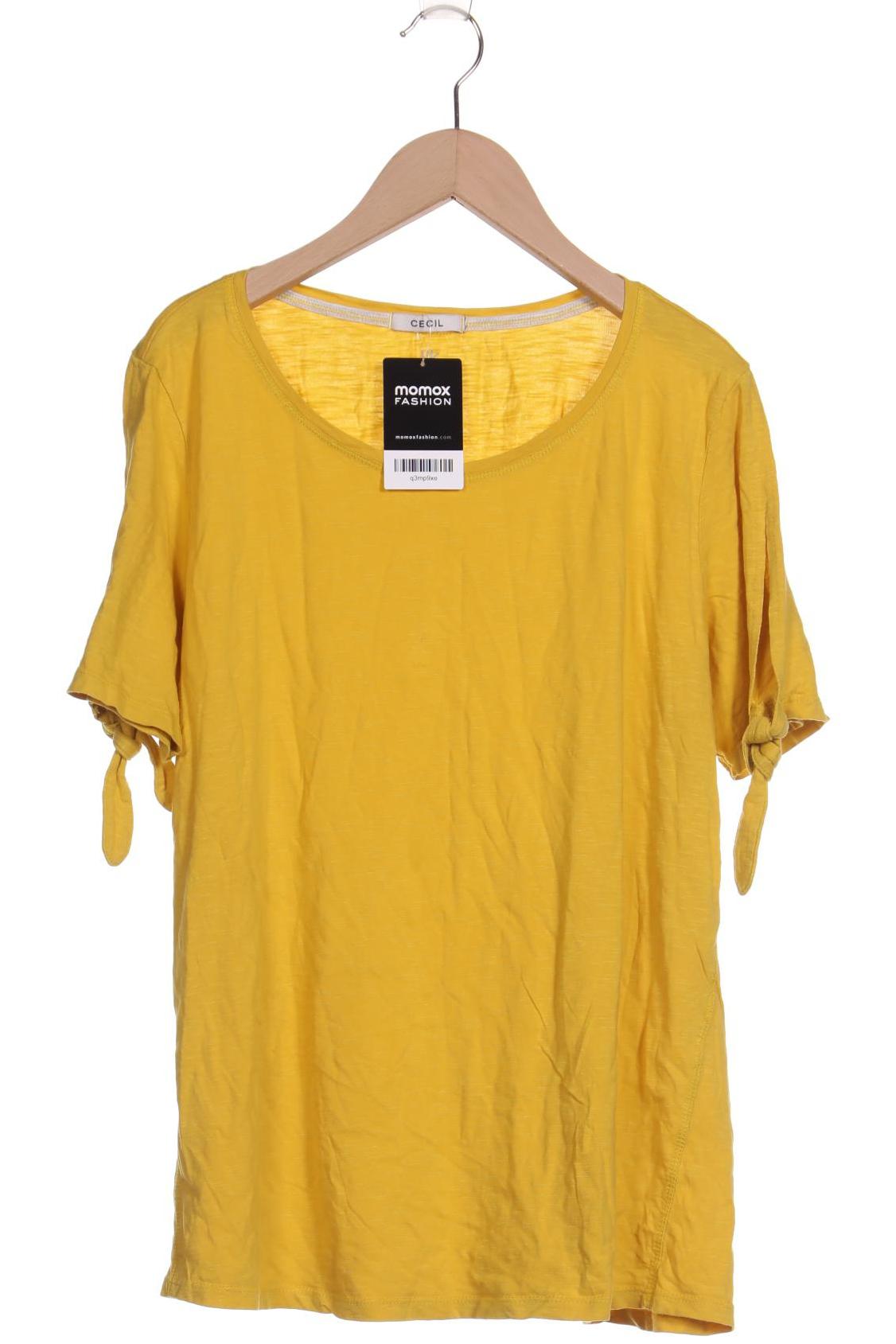 

Cecil Damen T-Shirt, gelb, Gr. 42