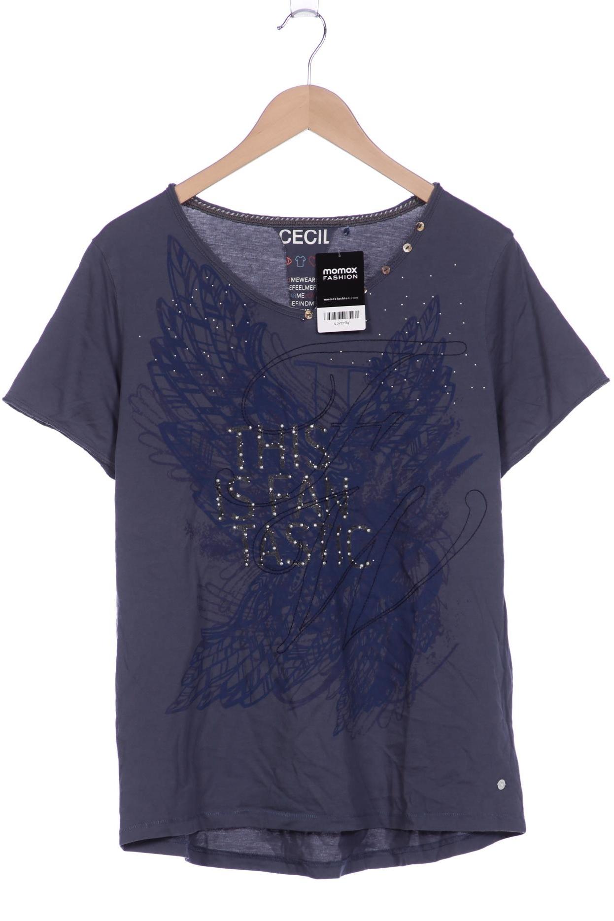 

Cecil Damen T-Shirt, marineblau, Gr. 42