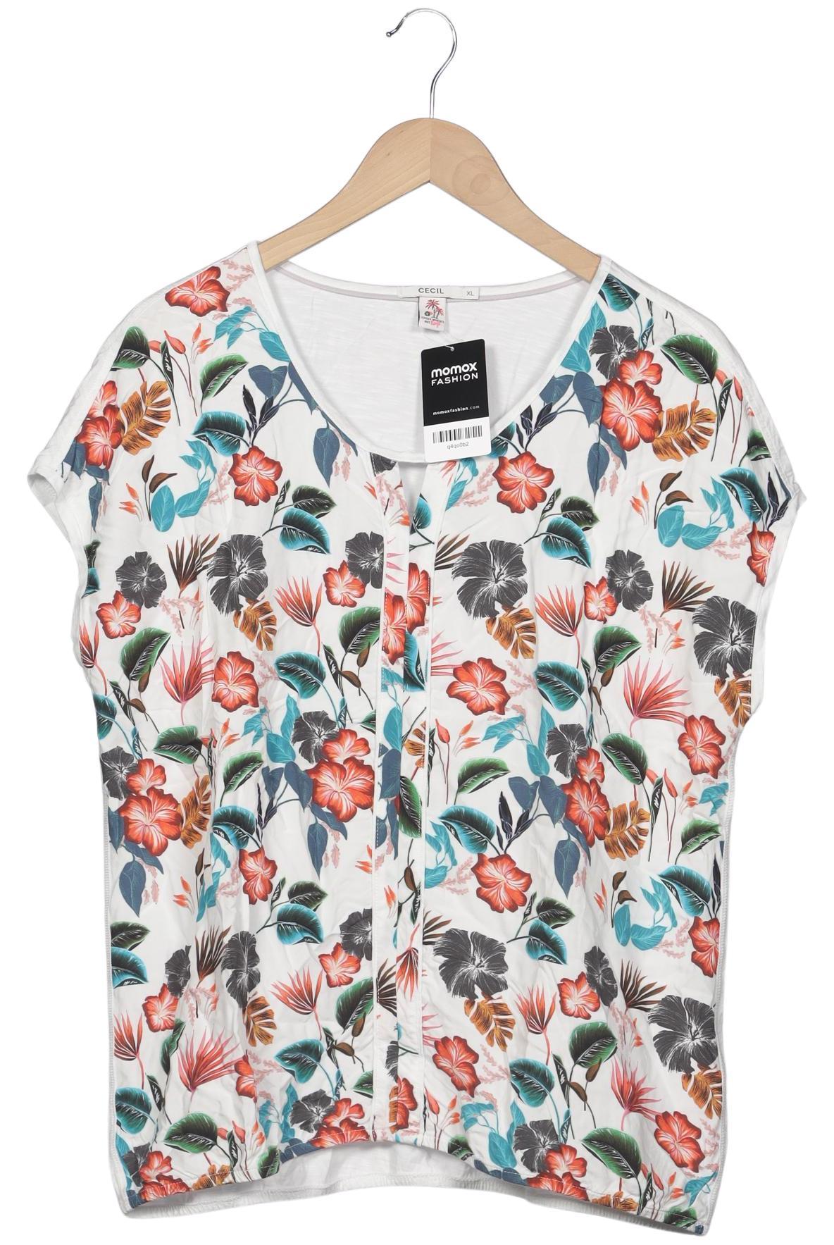 

Cecil Damen T-Shirt, weiß, Gr. 44