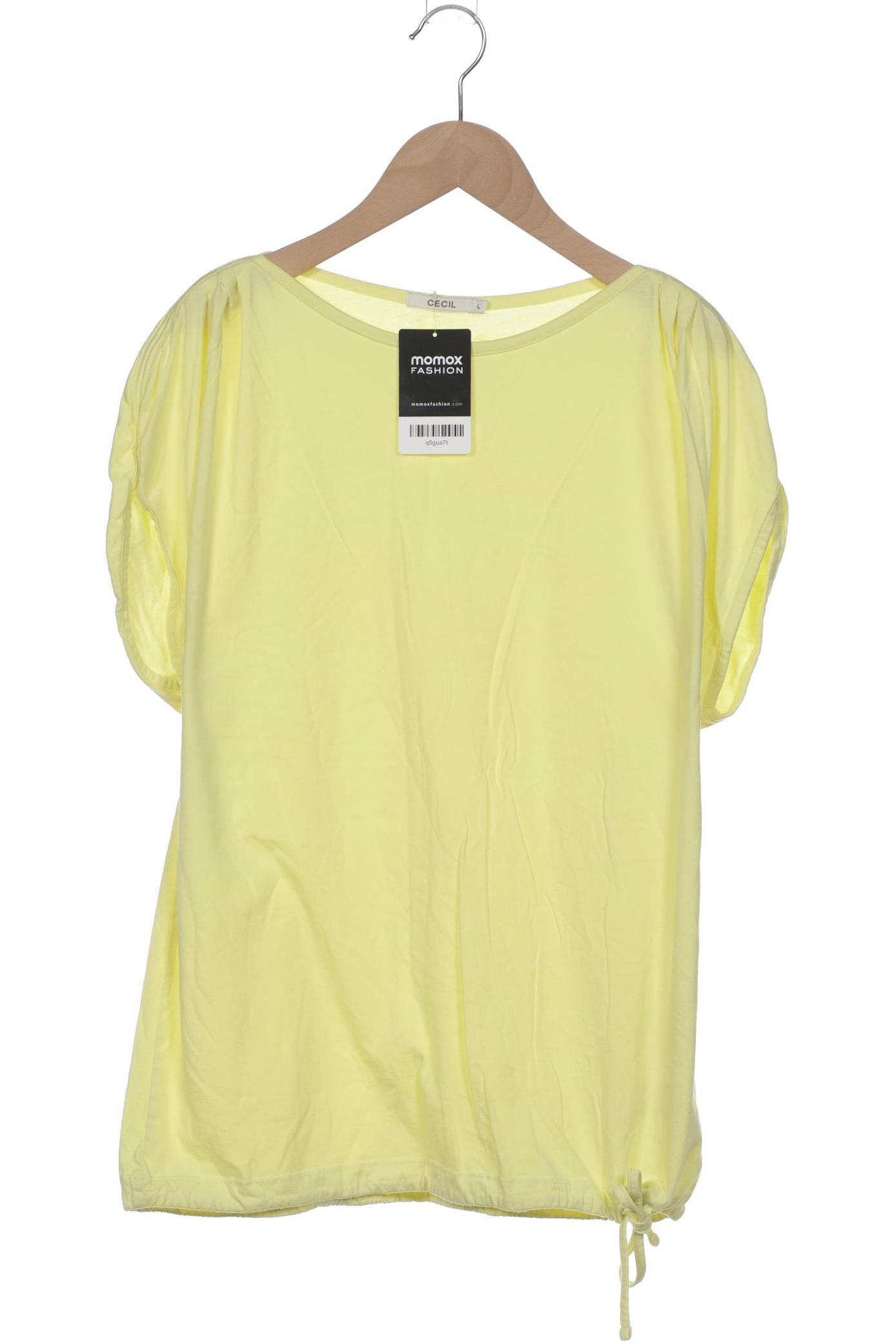 

Cecil Damen T-Shirt, gelb, Gr. 42