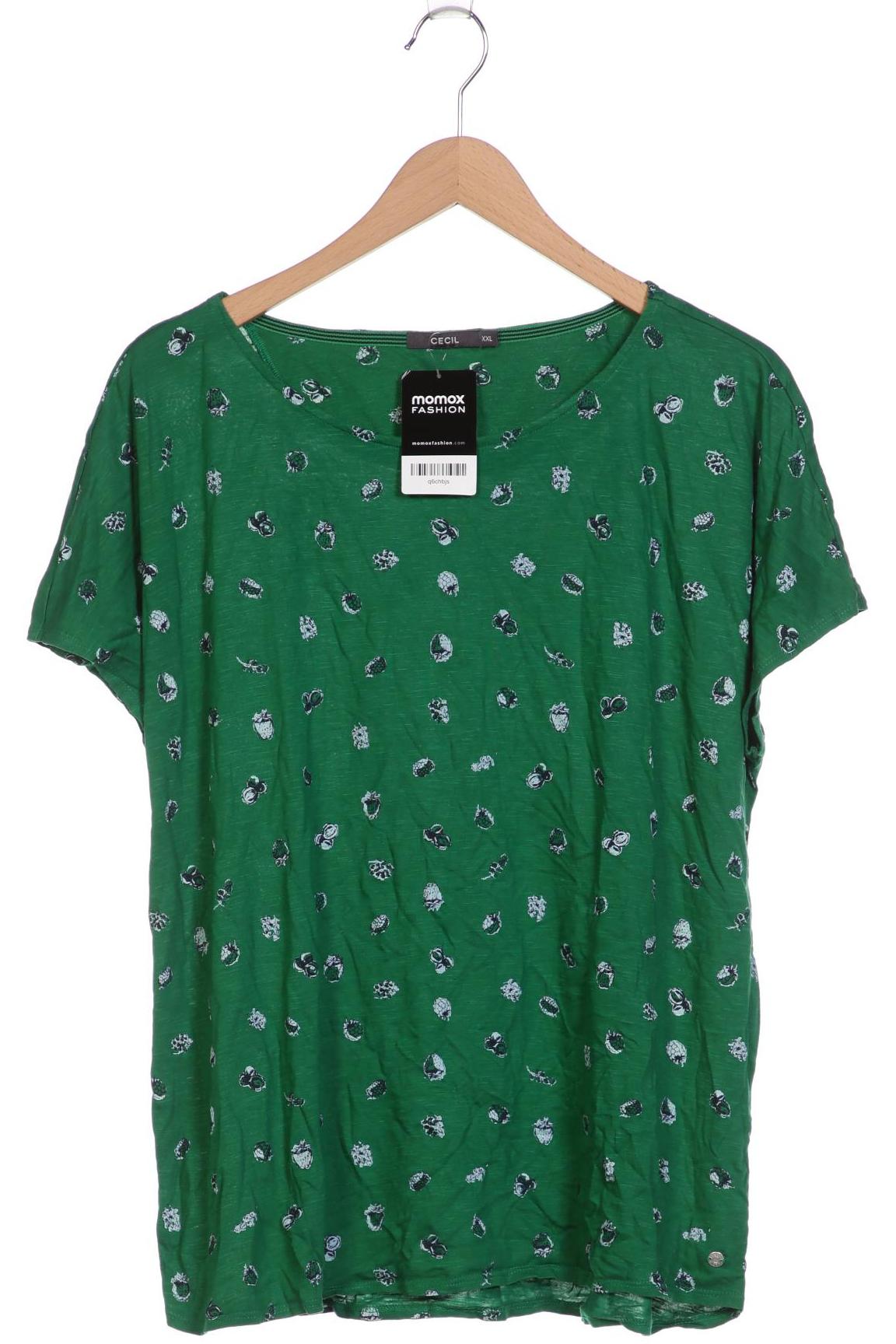 

Cecil Damen T-Shirt, grün, Gr. 46