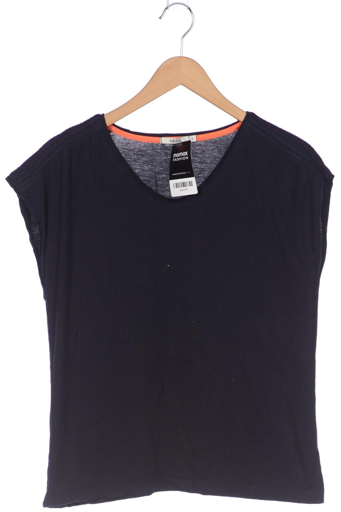 

Cecil Damen T-Shirt, marineblau, Gr. 36
