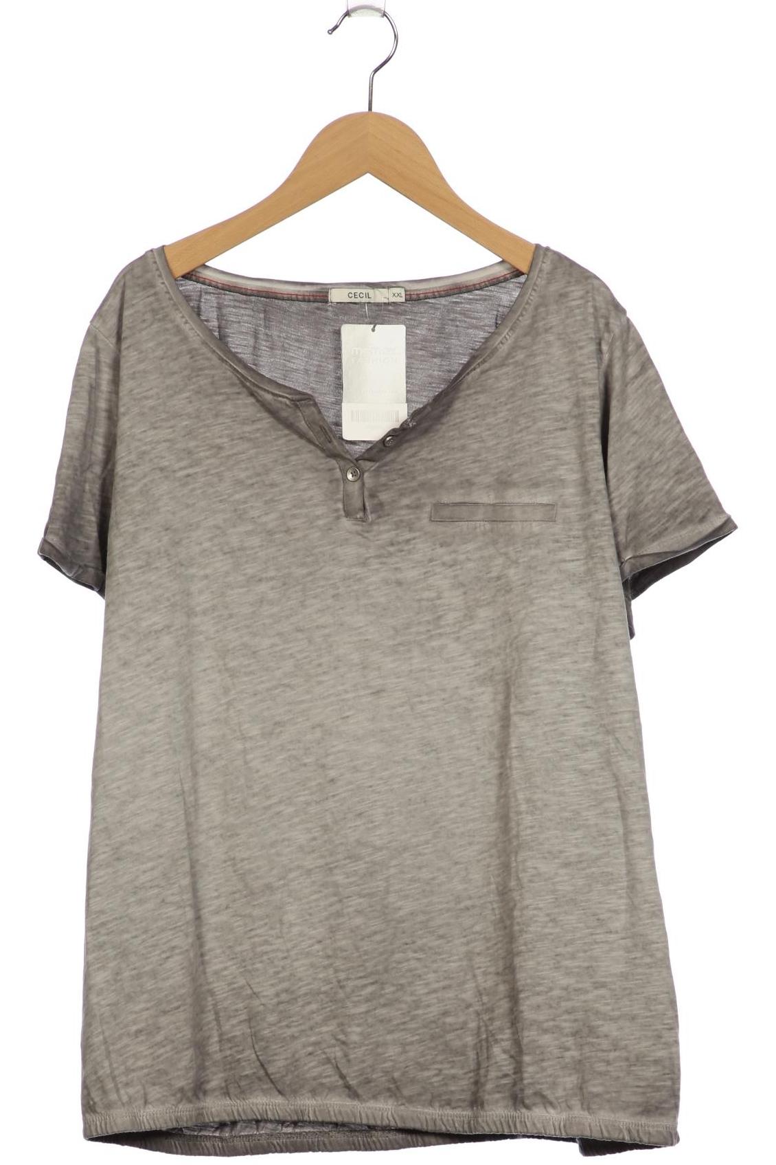 

Cecil Damen T-Shirt, grau, Gr. 46