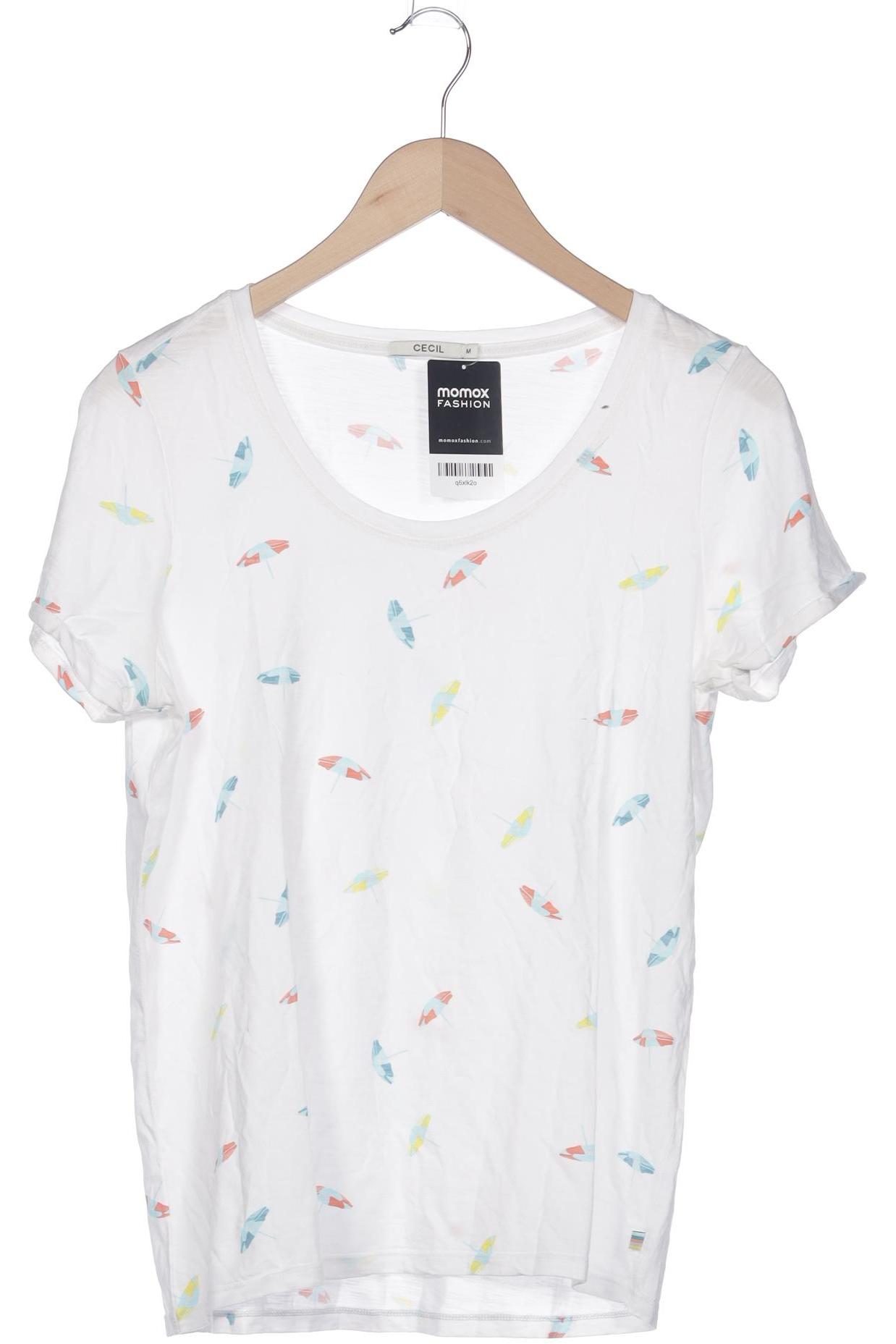 

Cecil Damen T-Shirt, weiß, Gr. 38