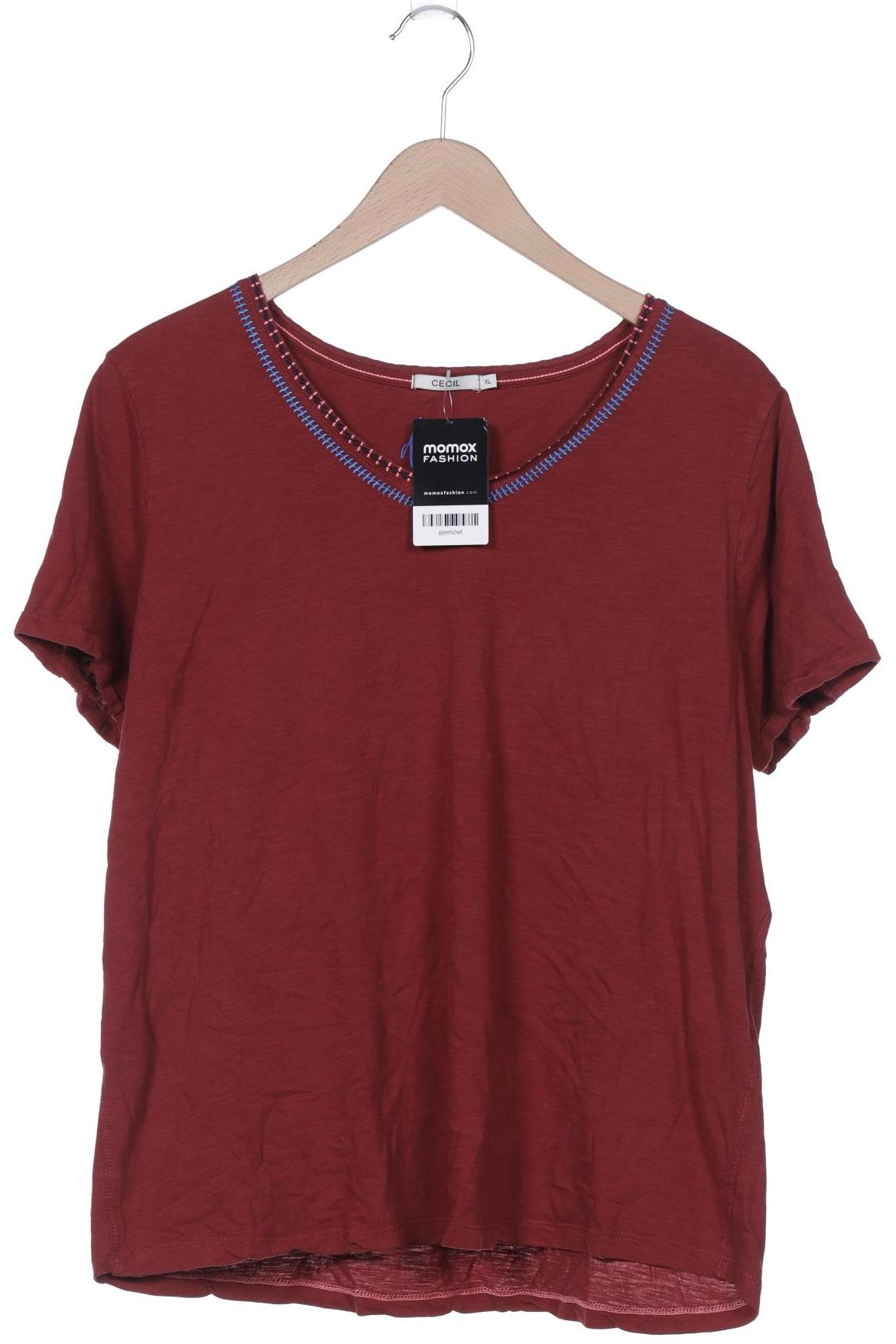 

Cecil Damen T-Shirt, rot, Gr. 44
