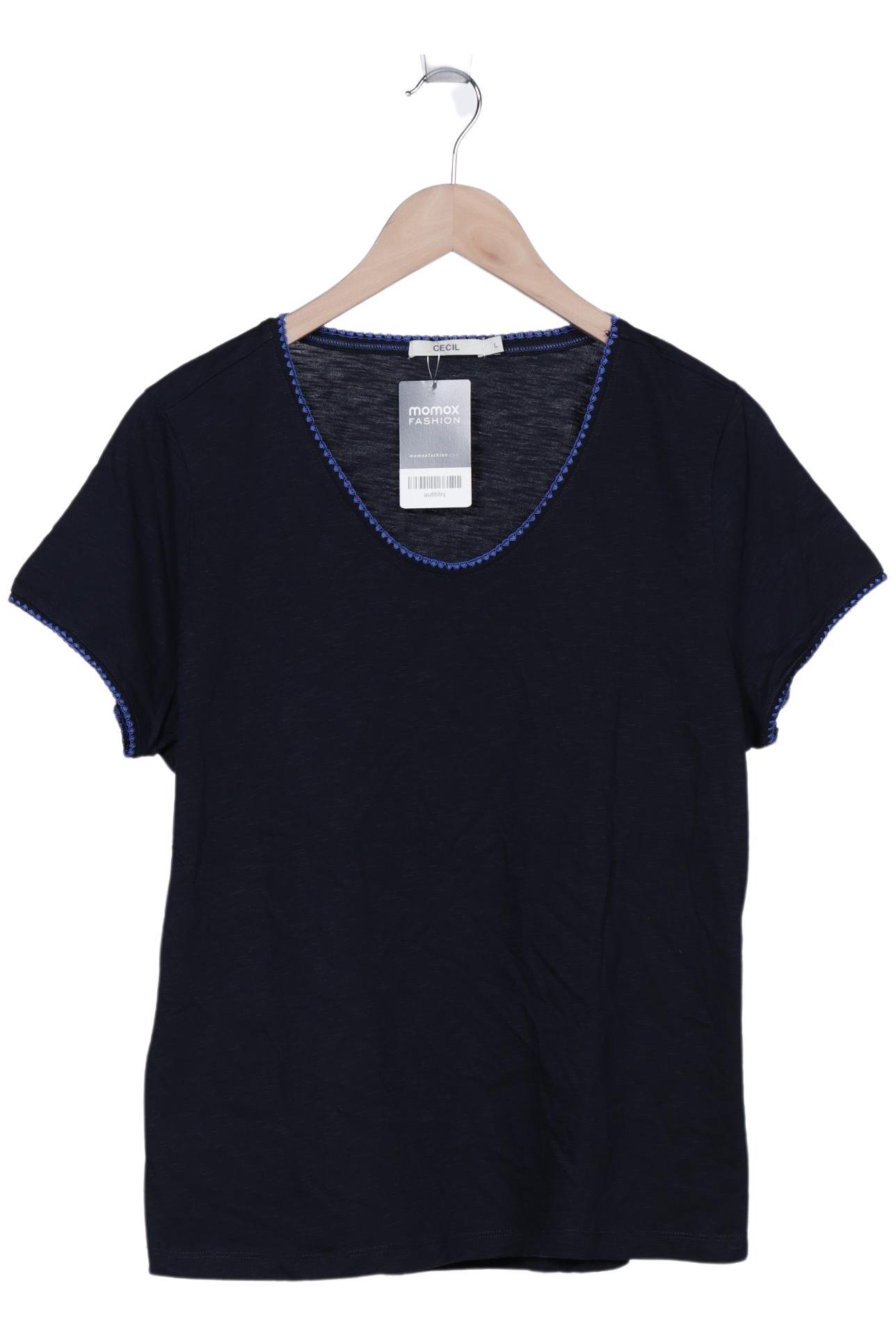 

Cecil Damen T-Shirt, marineblau, Gr. 42